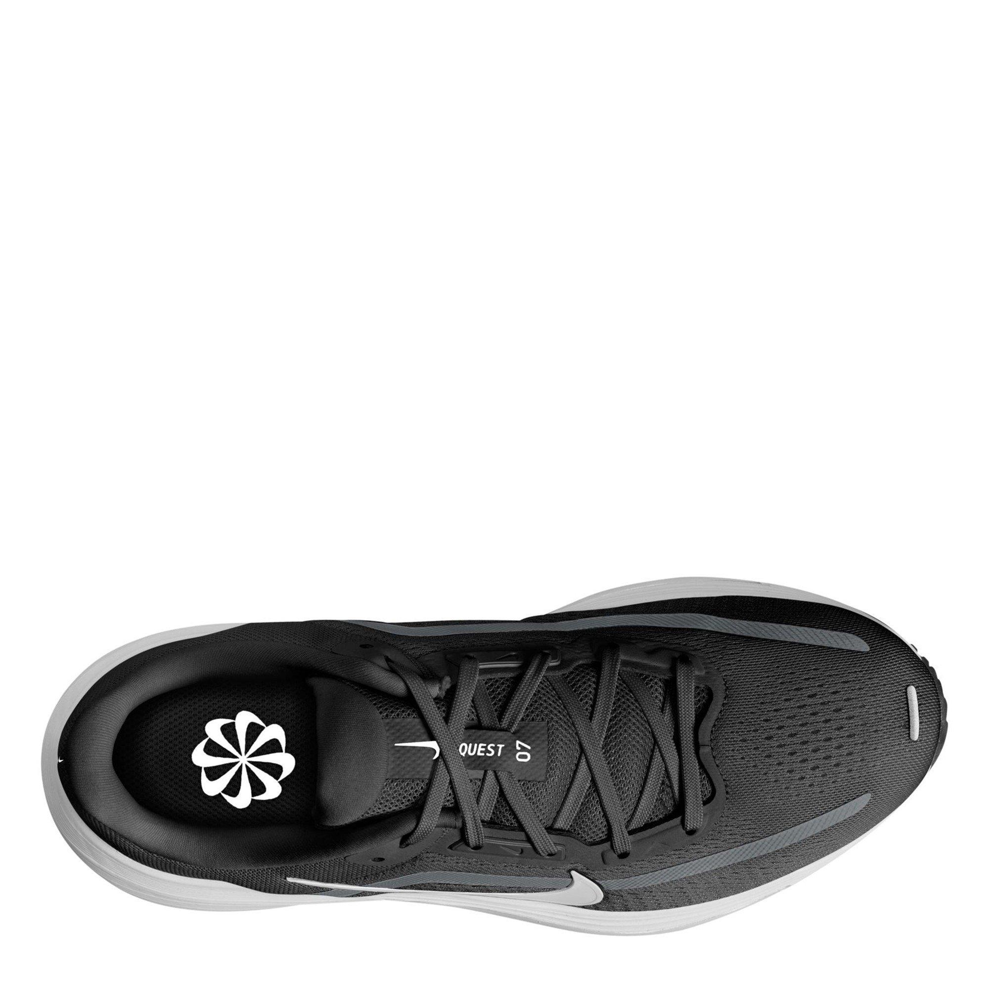 Zwart/Wit - Nike - Women's Quest 7 Road Running Shoes - 9