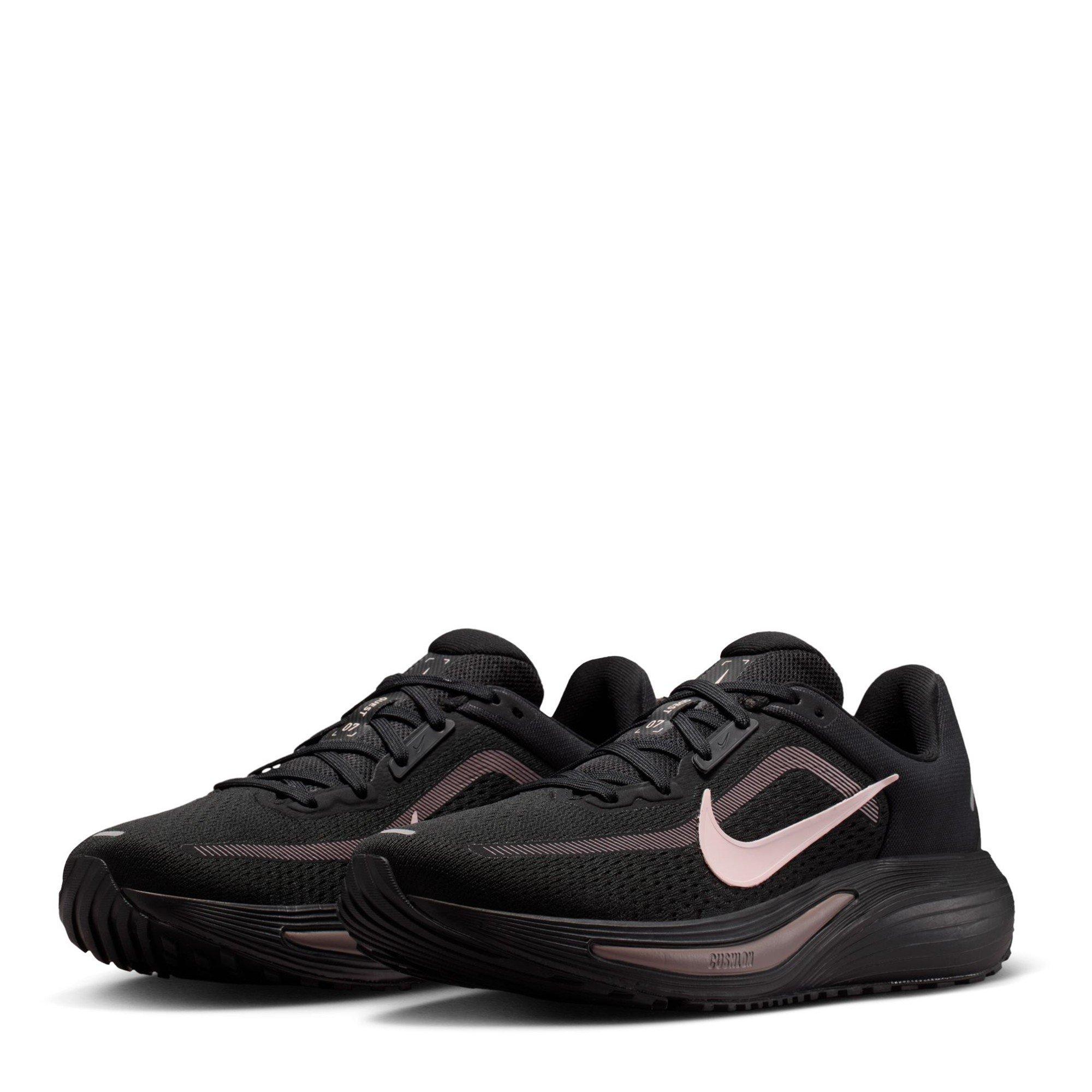 Black/Taupe - Nike - Women's Quest 7 Road Running Shoes - 4