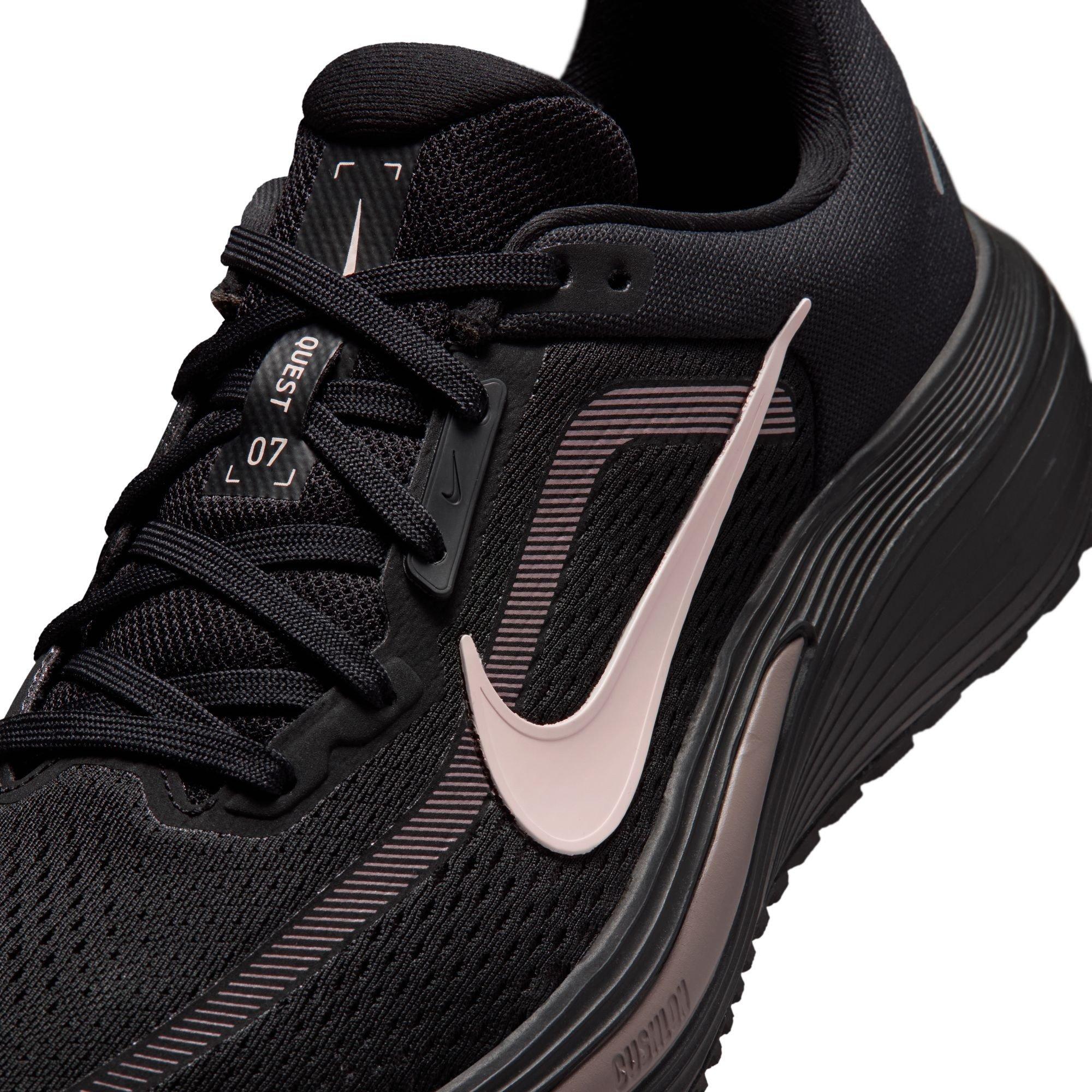 Black/Taupe - Nike - Women's Quest 7 Road Running Shoes - 7