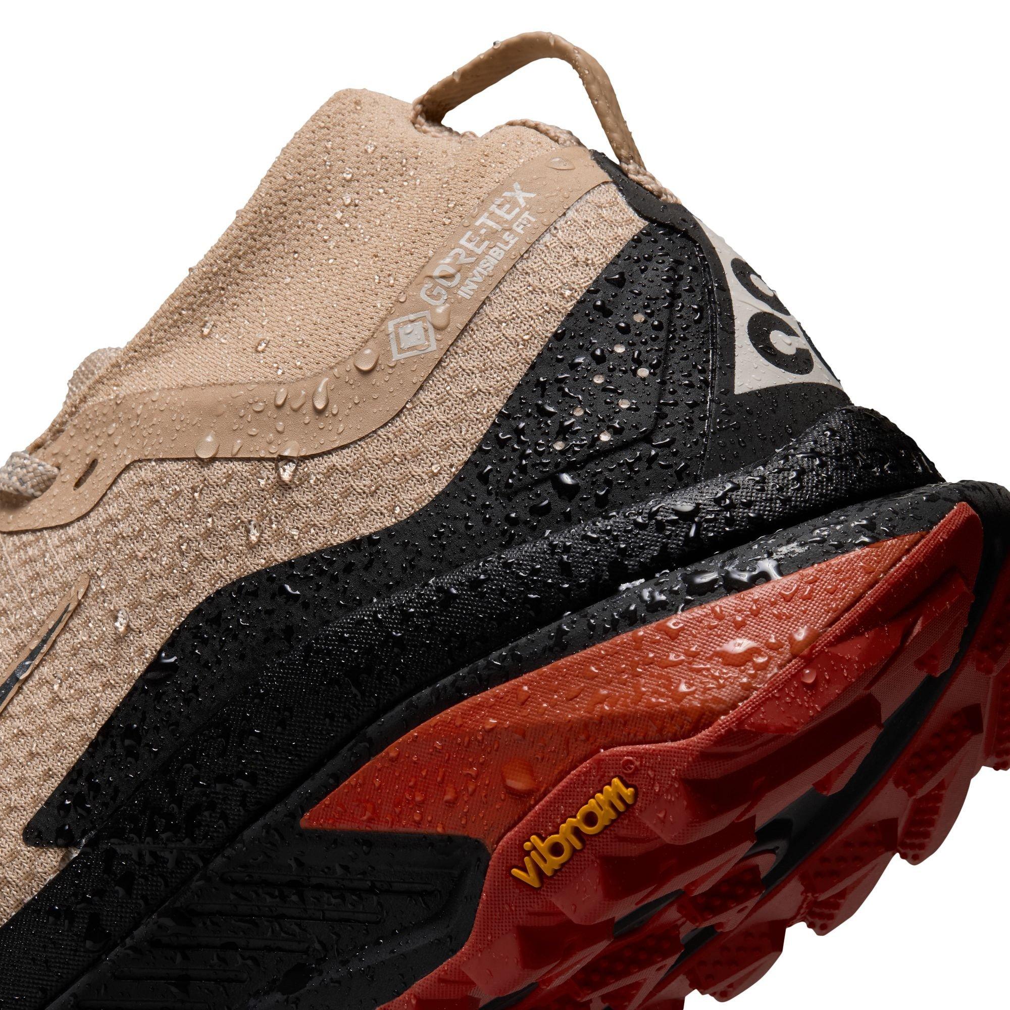 Platino/Negro - Nike - Men's Zegama GTX Off-Road Running Shoes - 9