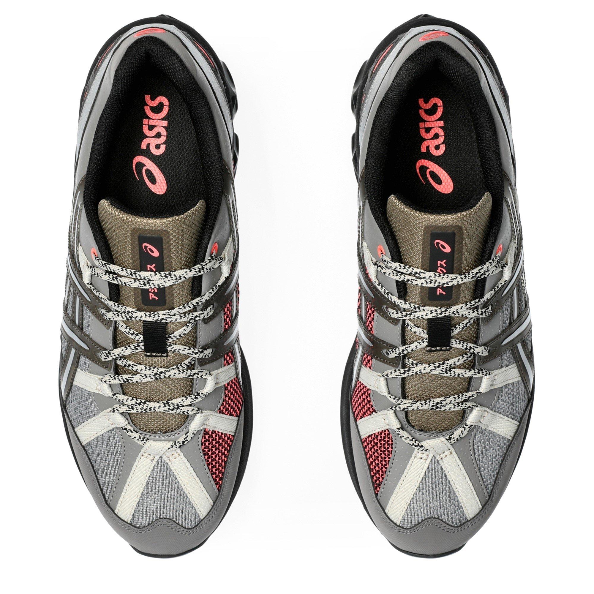 Gris/Negro - Asics - Kids' Gel Sonoma Everyday Neutral Road Running Shoes - 6