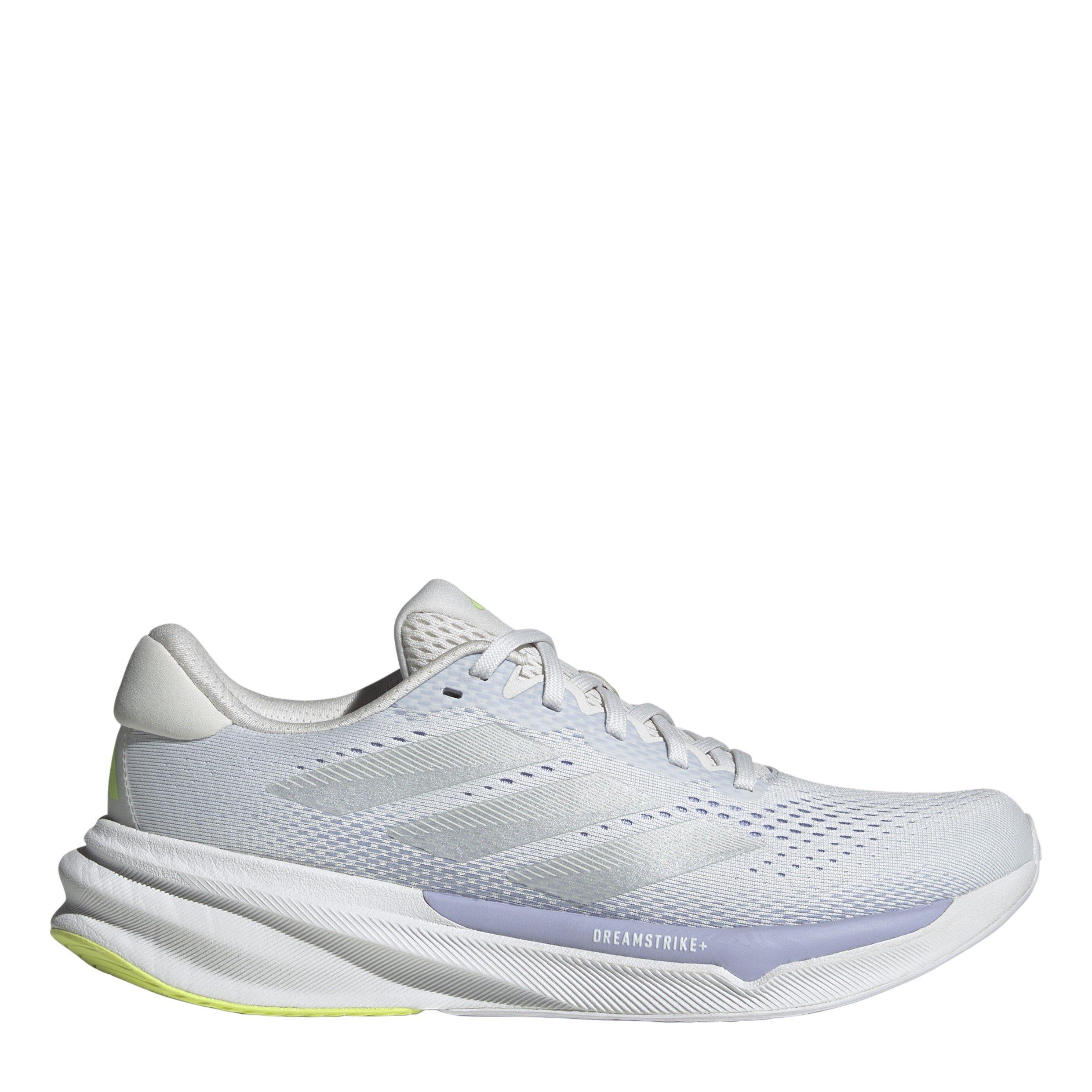 White/Slvr/Vio - adidas - Women's Sprnv Strd Everyday Neutral Road Running Shoes - 1