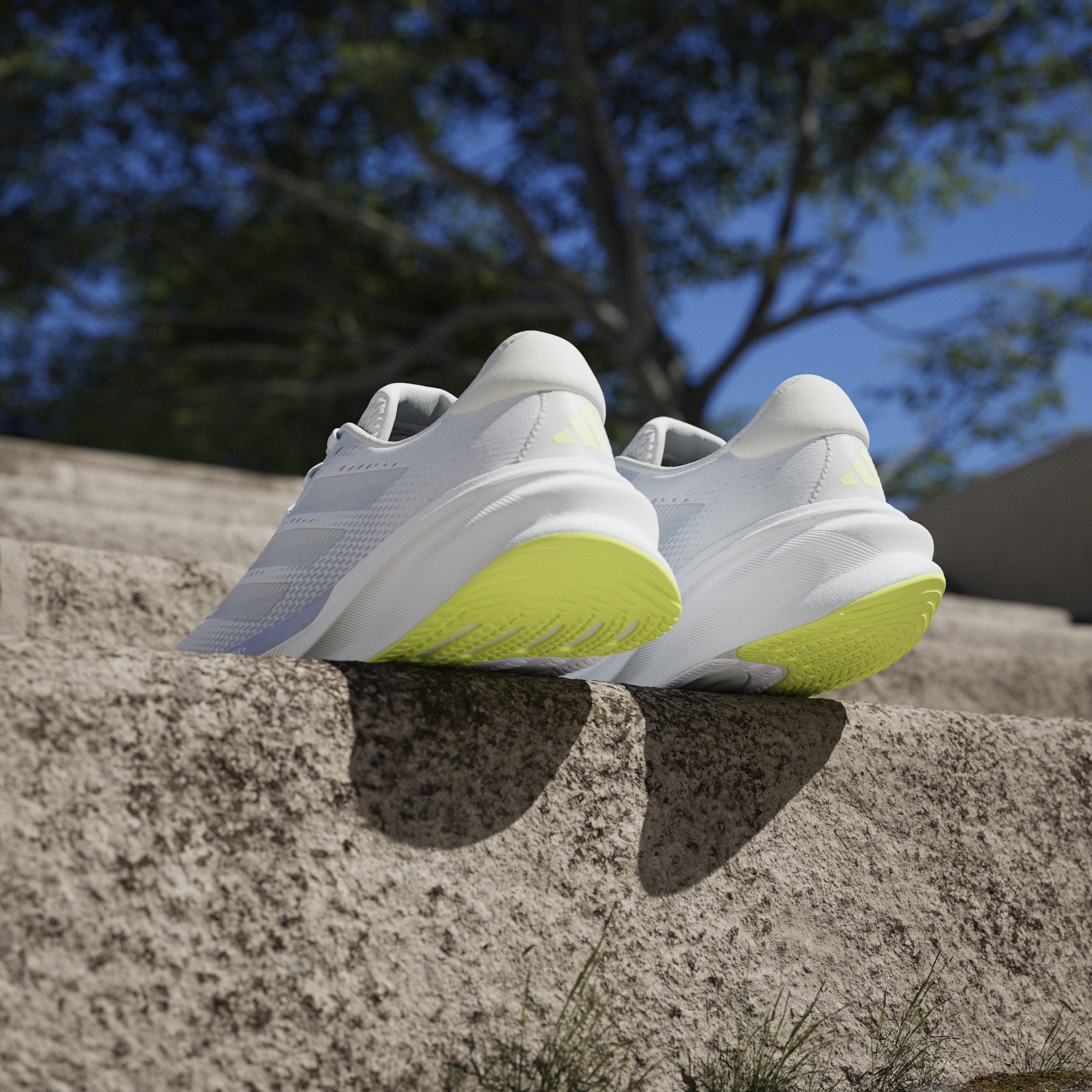 White/Slvr/Vio - adidas - Sprnv Strd Everyday Neutral Road Running Shoes - 13