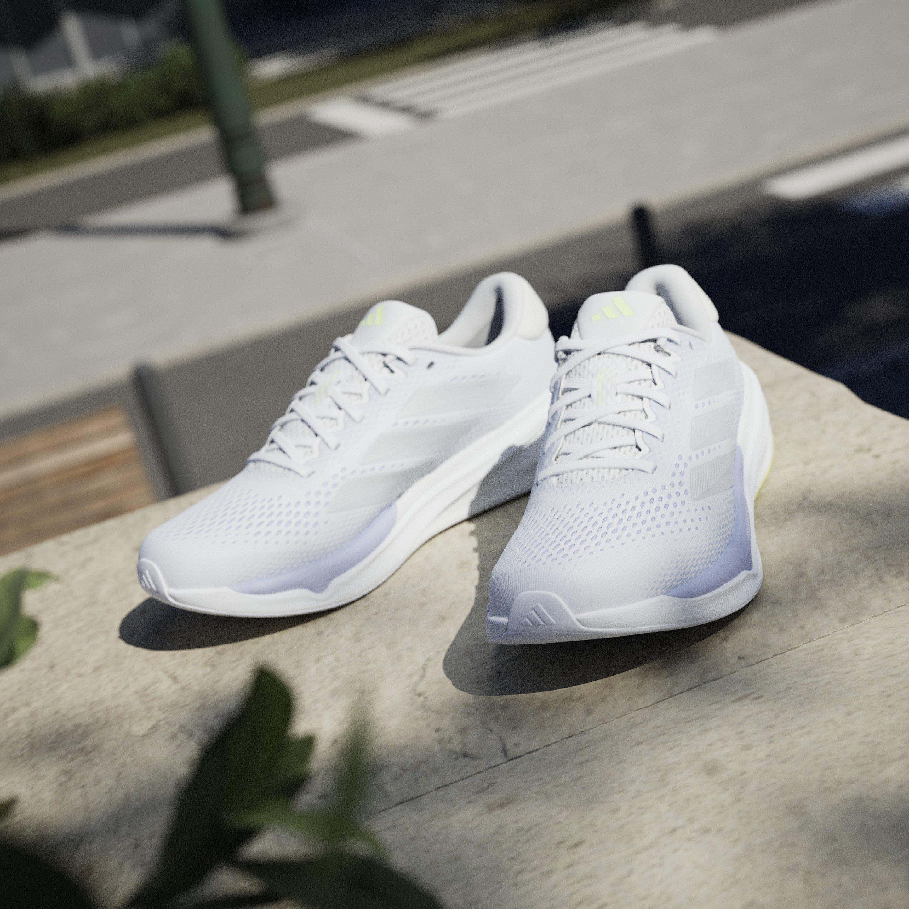 White/Slvr/Vio - adidas - Sprnv Strd Everyday Neutral Road Running Shoes - 15