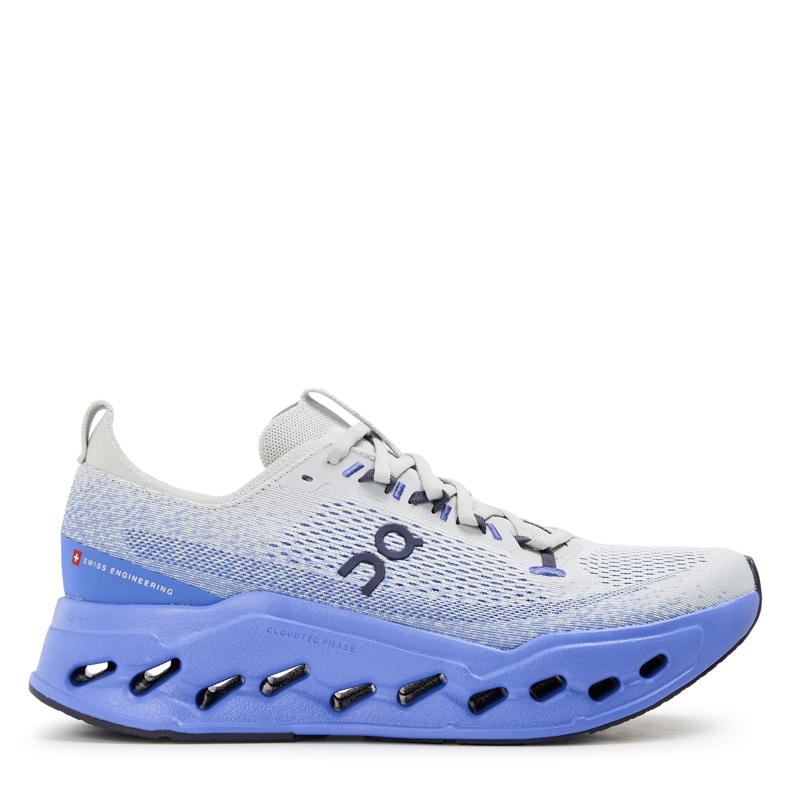 On Men's Cloudsurfer Max Road Running Shoes - Wolf/Sailor - Size 7 (40.5)