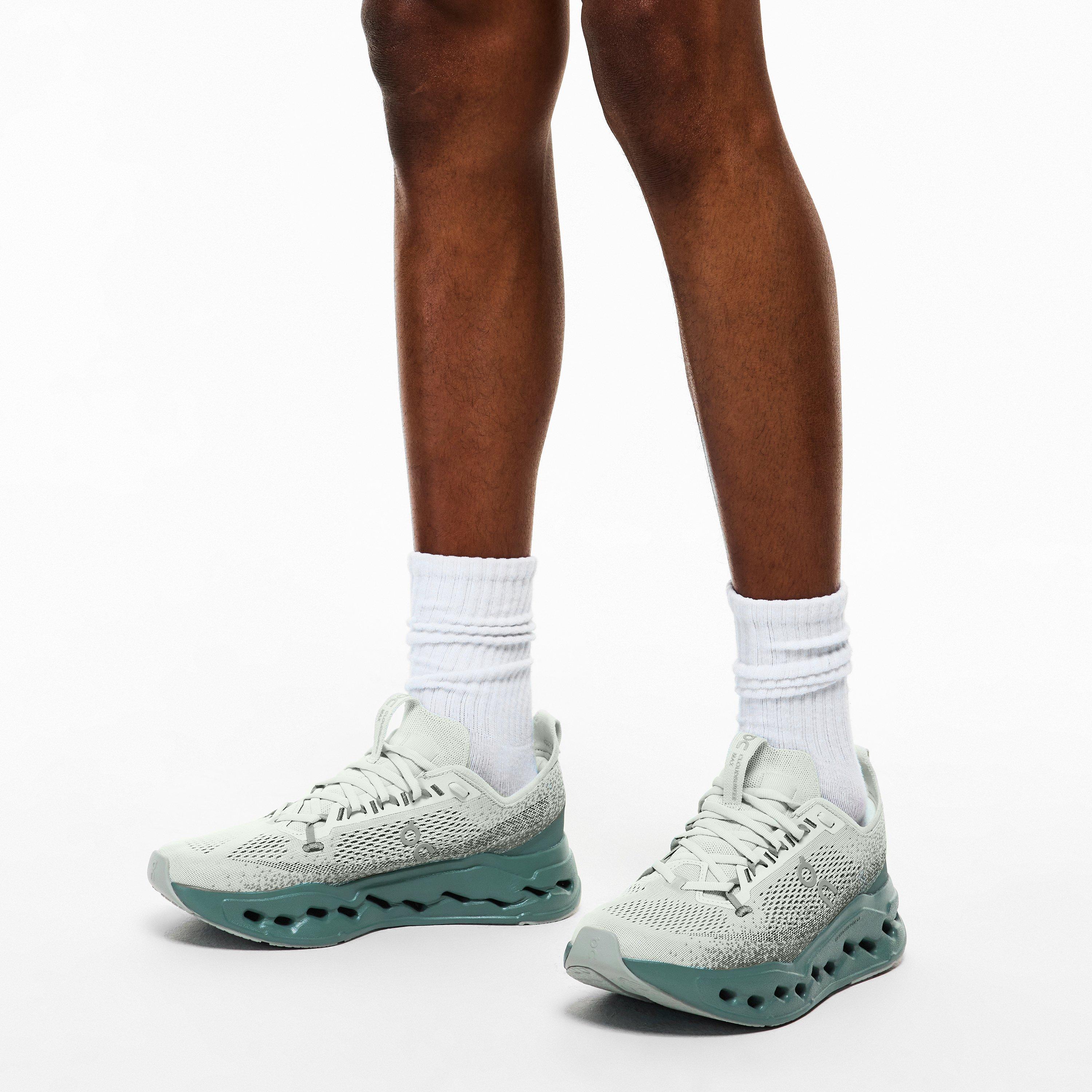 Iceberg/Olive - On - Men's Cloudsurfer Max Road Running Shoes - 3