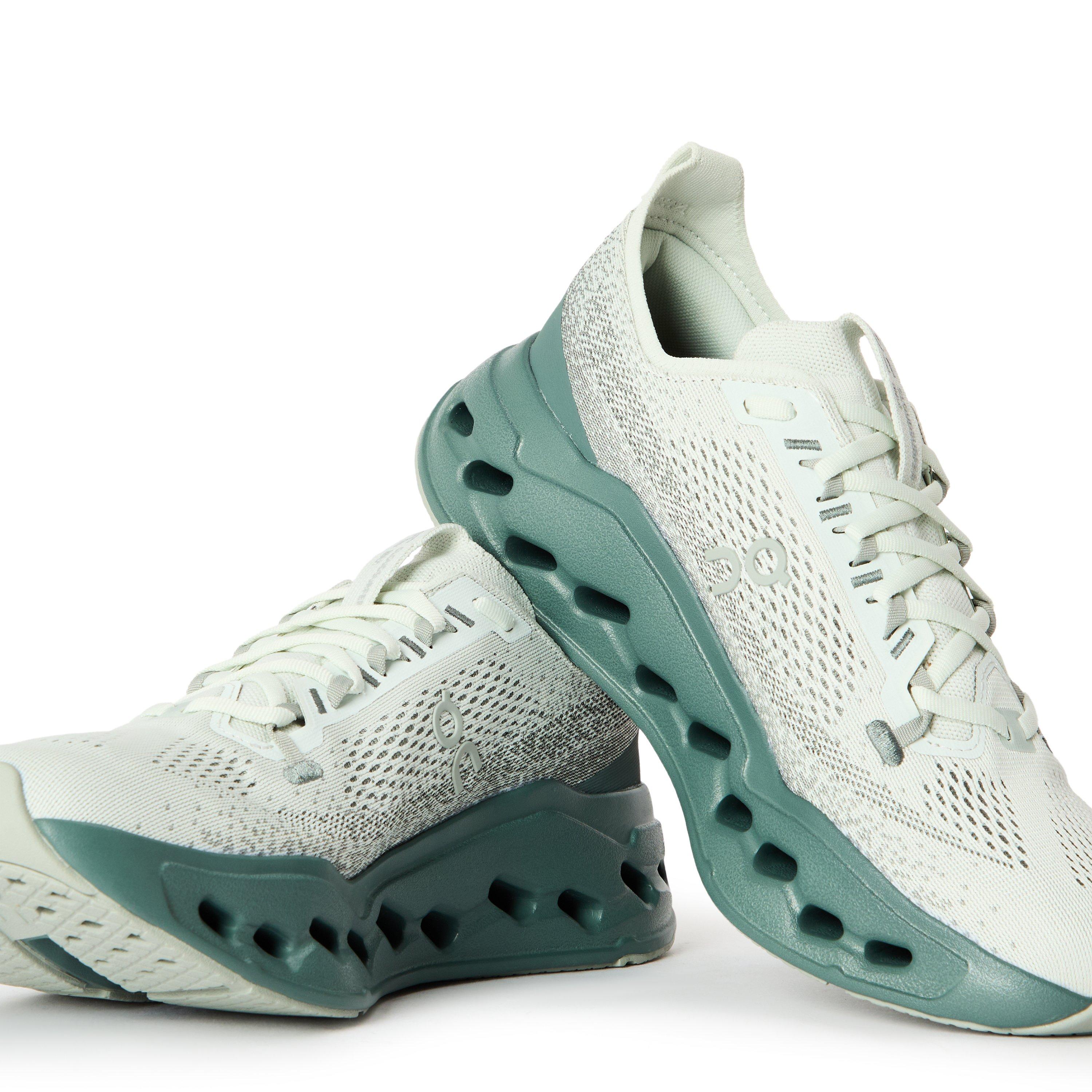Iceberg/Olive - On - Men's Cloudsurfer Max Road Running Shoes - 4