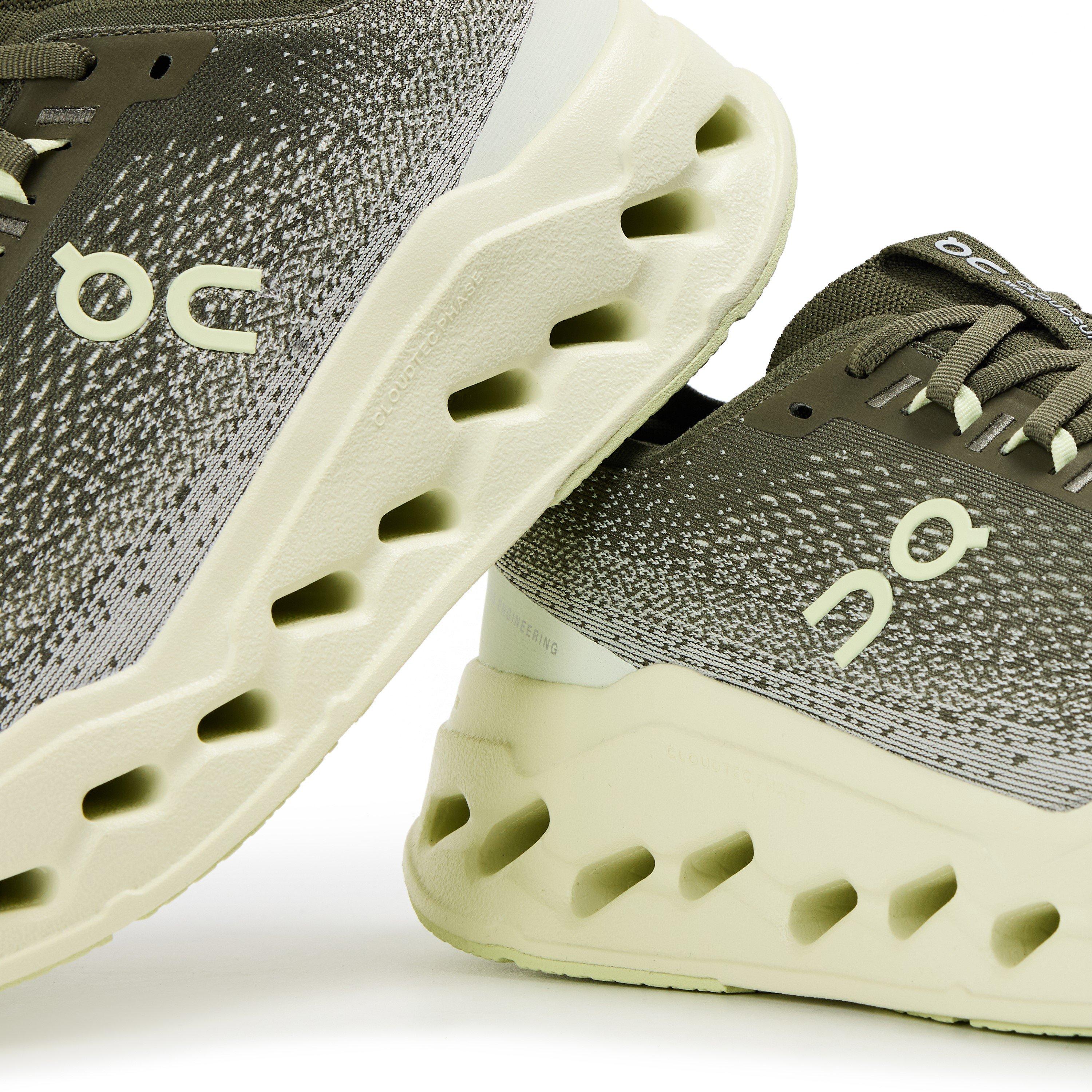 Olive/Seedling - On - Men's Cloudsurfer Max Road Running Shoes - 4