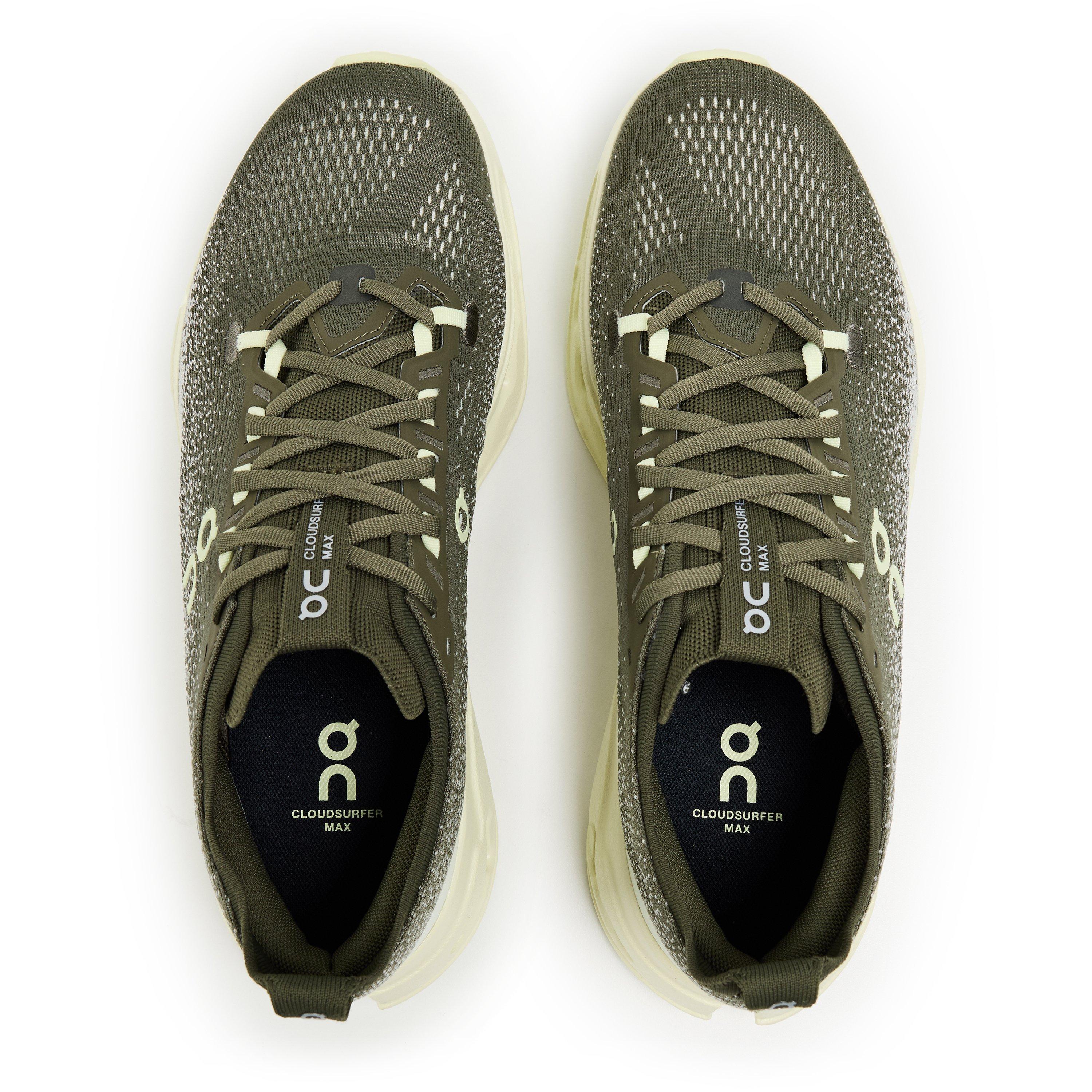 Olive/Seedling - On - Men's Cloudsurfer Max Road Running Shoes - 5
