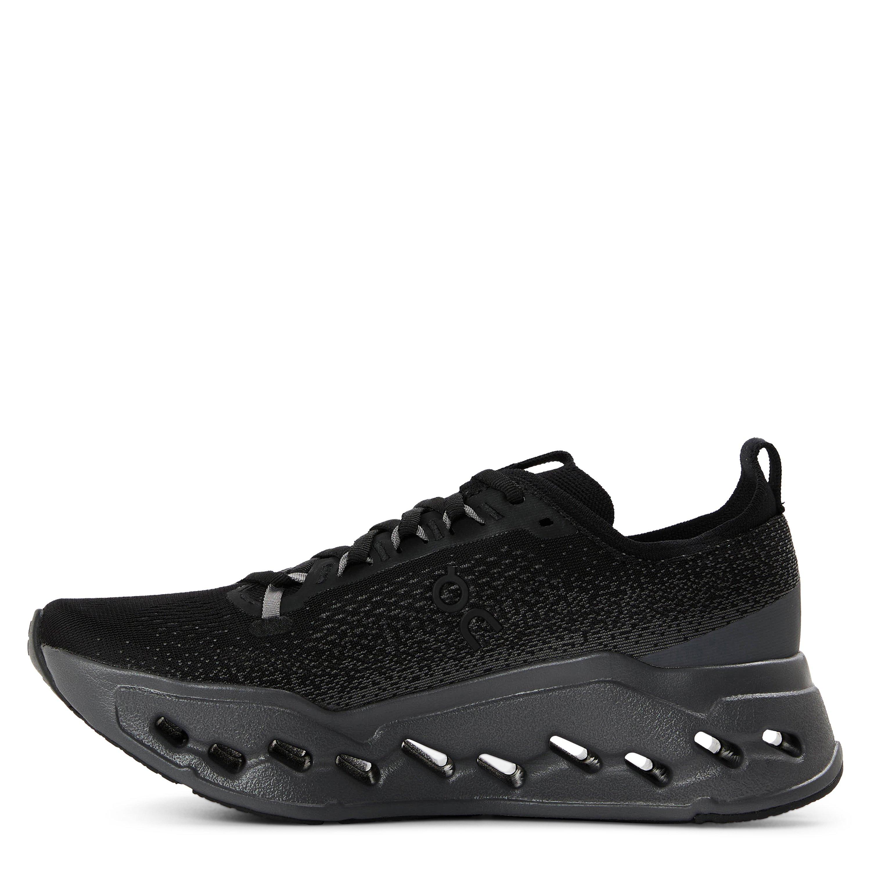 Crno/Eklipsa - On - Men's Cloudsurfer Max Road Running Shoes - 2
