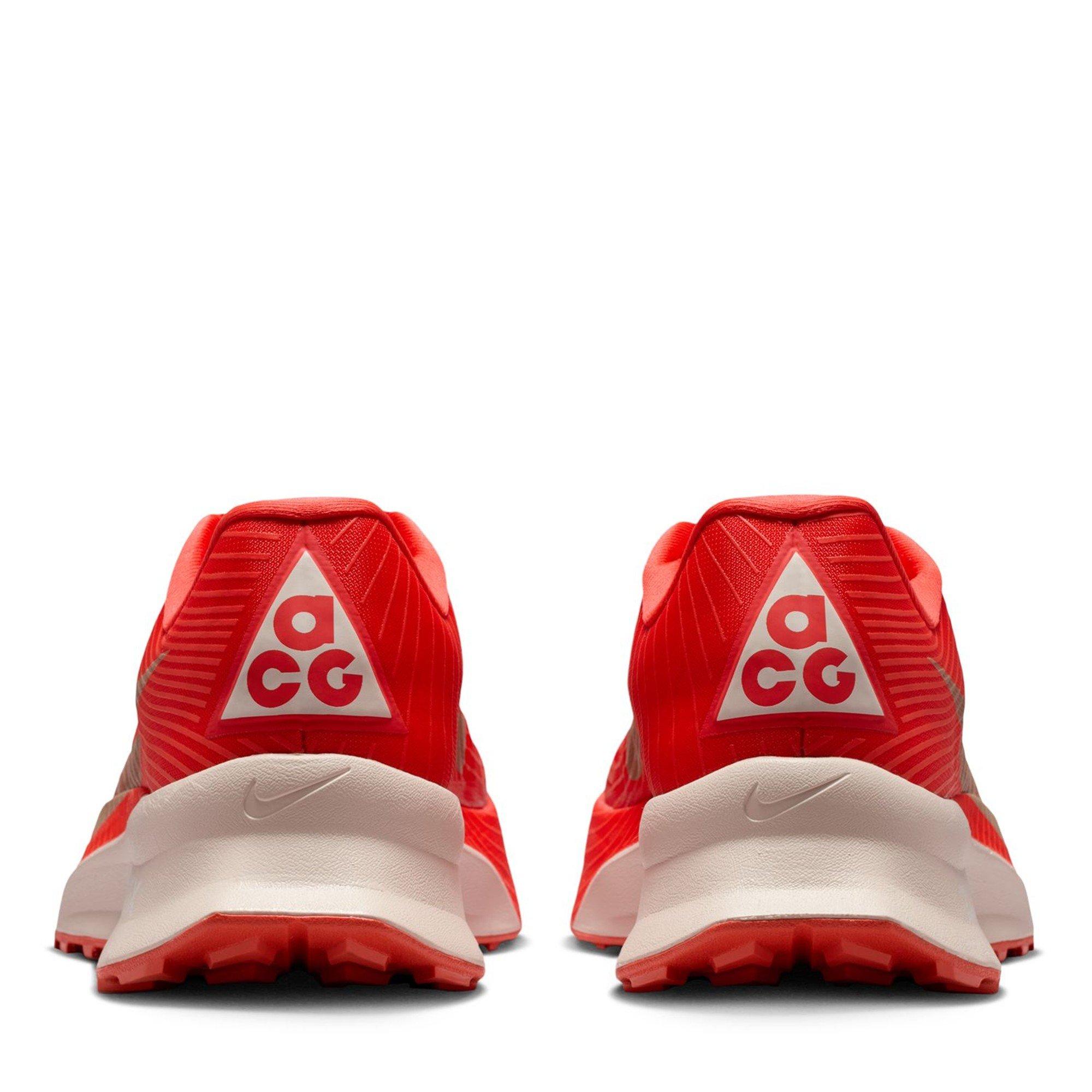 Crimson/White - Nike - Men's ACG Ultrafly 2 Trail Running Shoes - 5