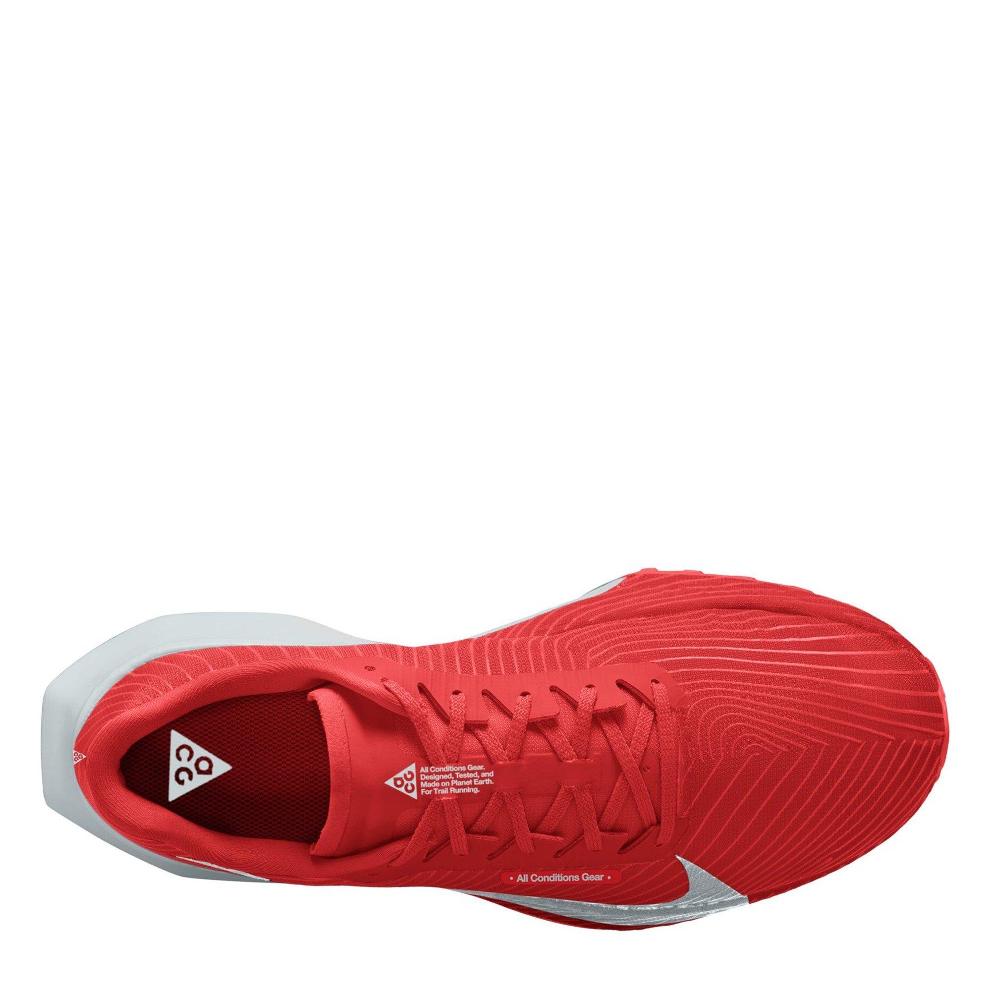 Crimson/White - Nike - Men's ACG Ultrafly 2 Trail Running Shoes - 9