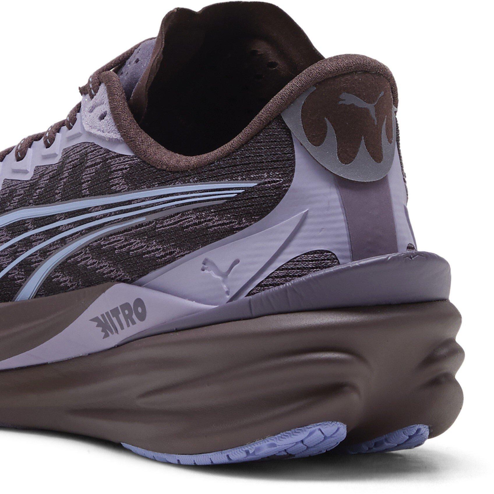 Chocolate - Puma - Womens Deviate NITRO™ 4 Running Shoes - 5