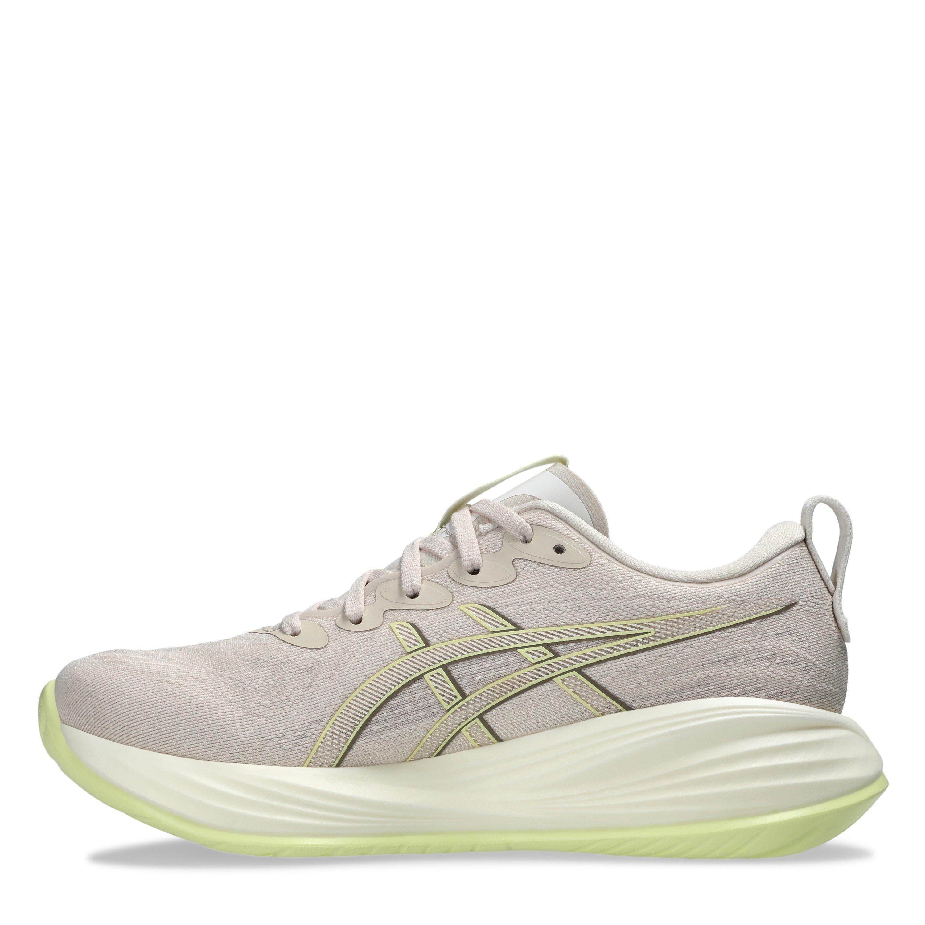 BEIGE/YELLOW - Asics - Gel Cumulus 27 Womens Running Shoes - 2