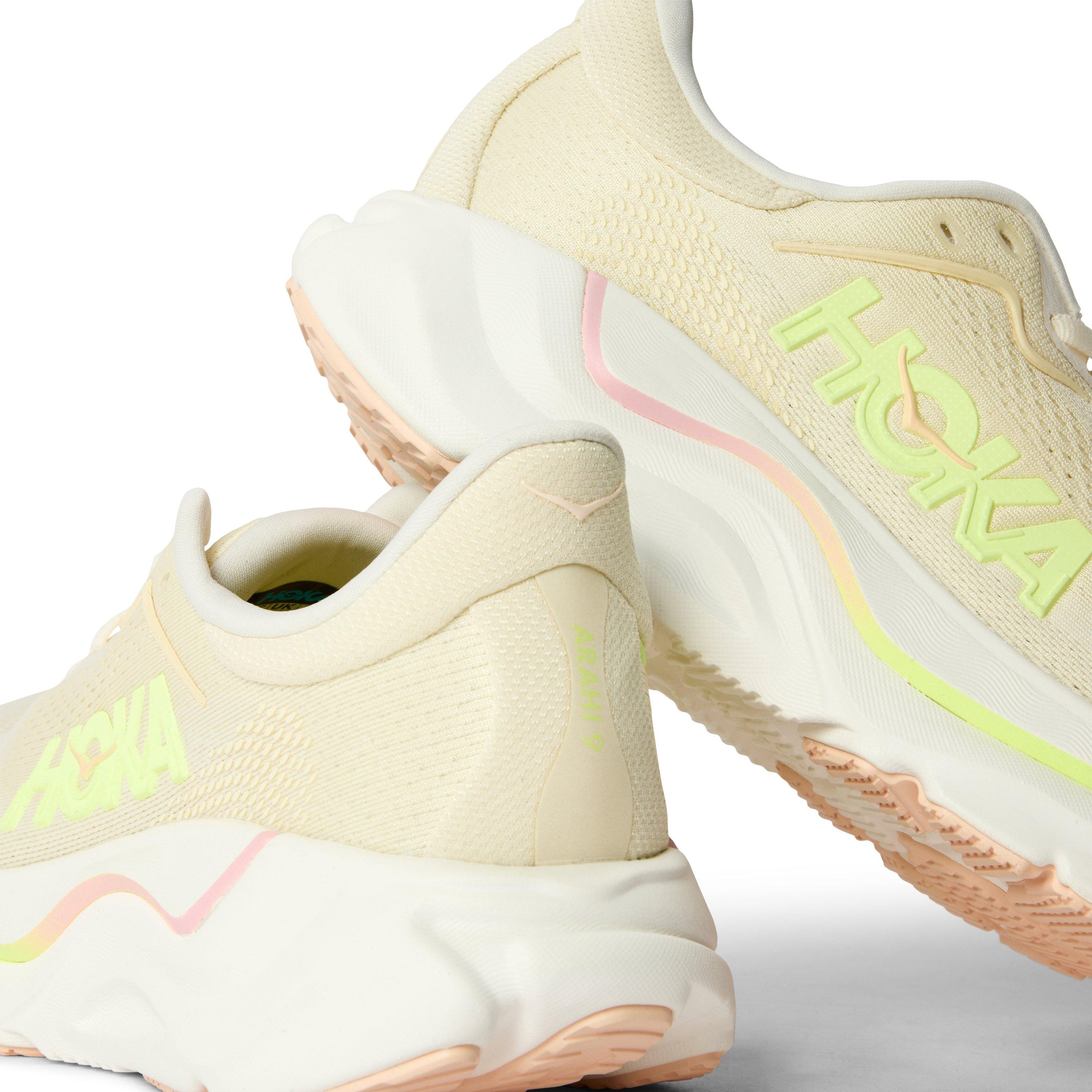 Yellow/Alaba - Hoka - Women's Arahi 9 Road Running Shoes - 3