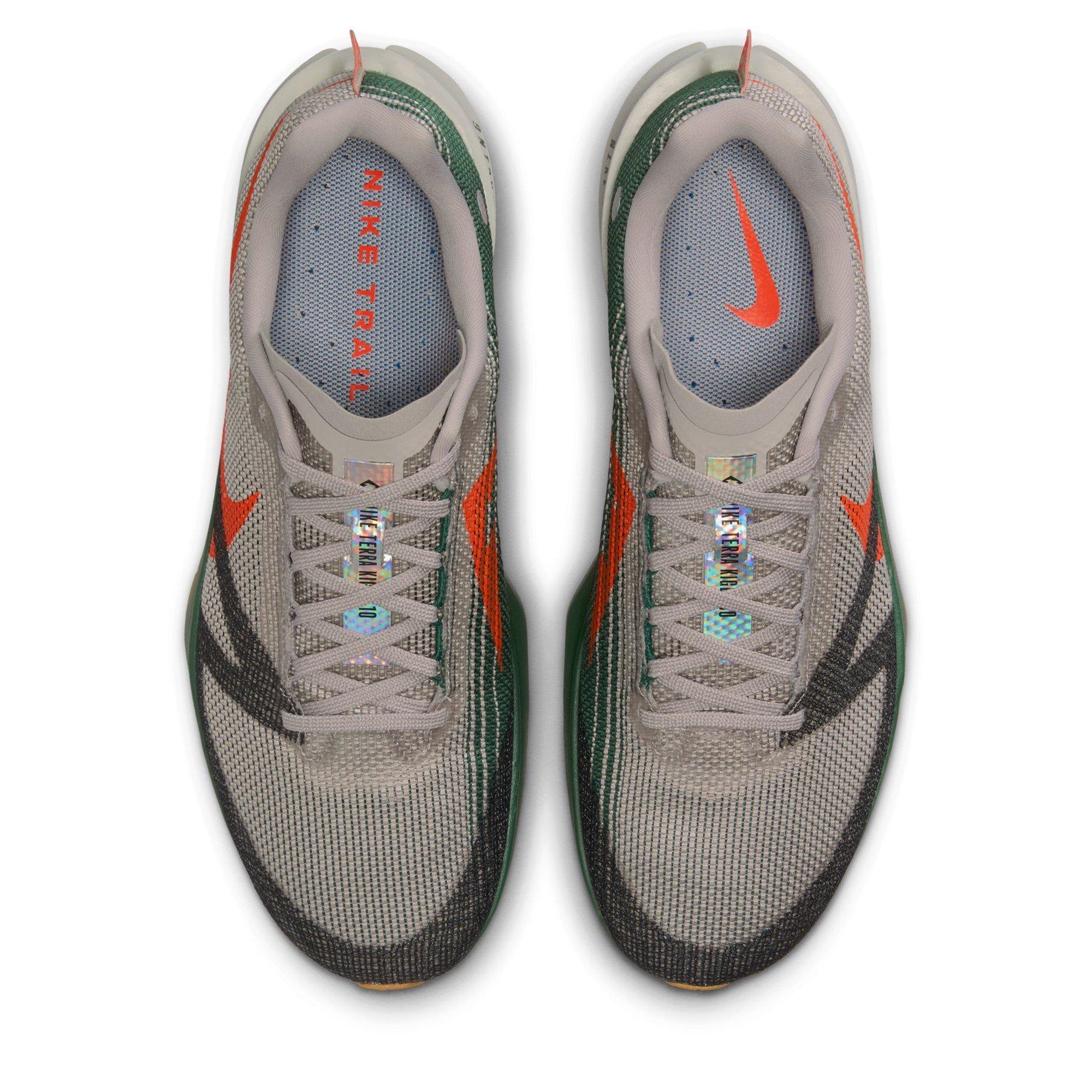 Collg Gry/Crims - Nike - Kiger 10 Trail Running Shoes Mens - 6