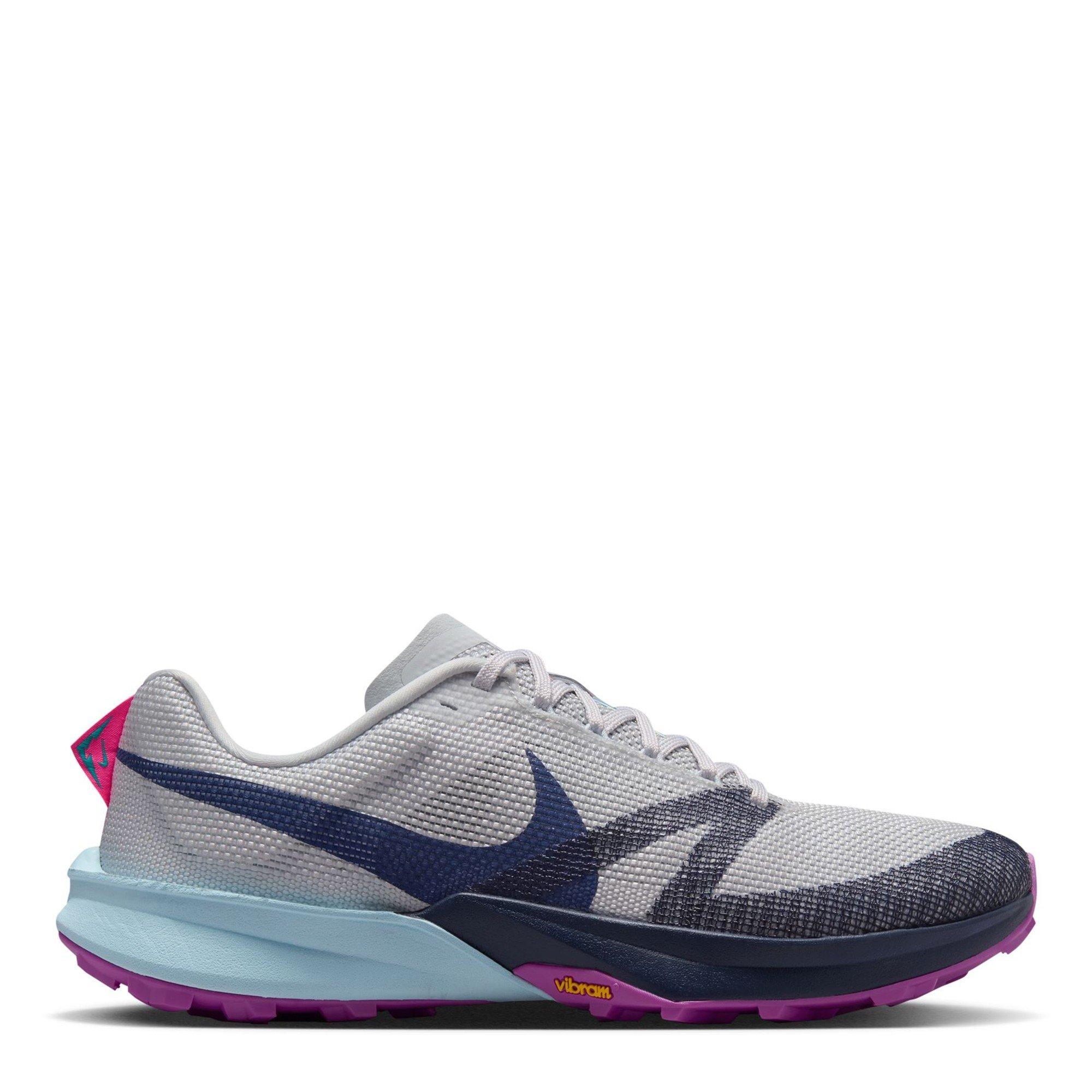 Nike Men's Kiger 10 Trail Running Shoes - Mtlc Platinum - 10 (45)