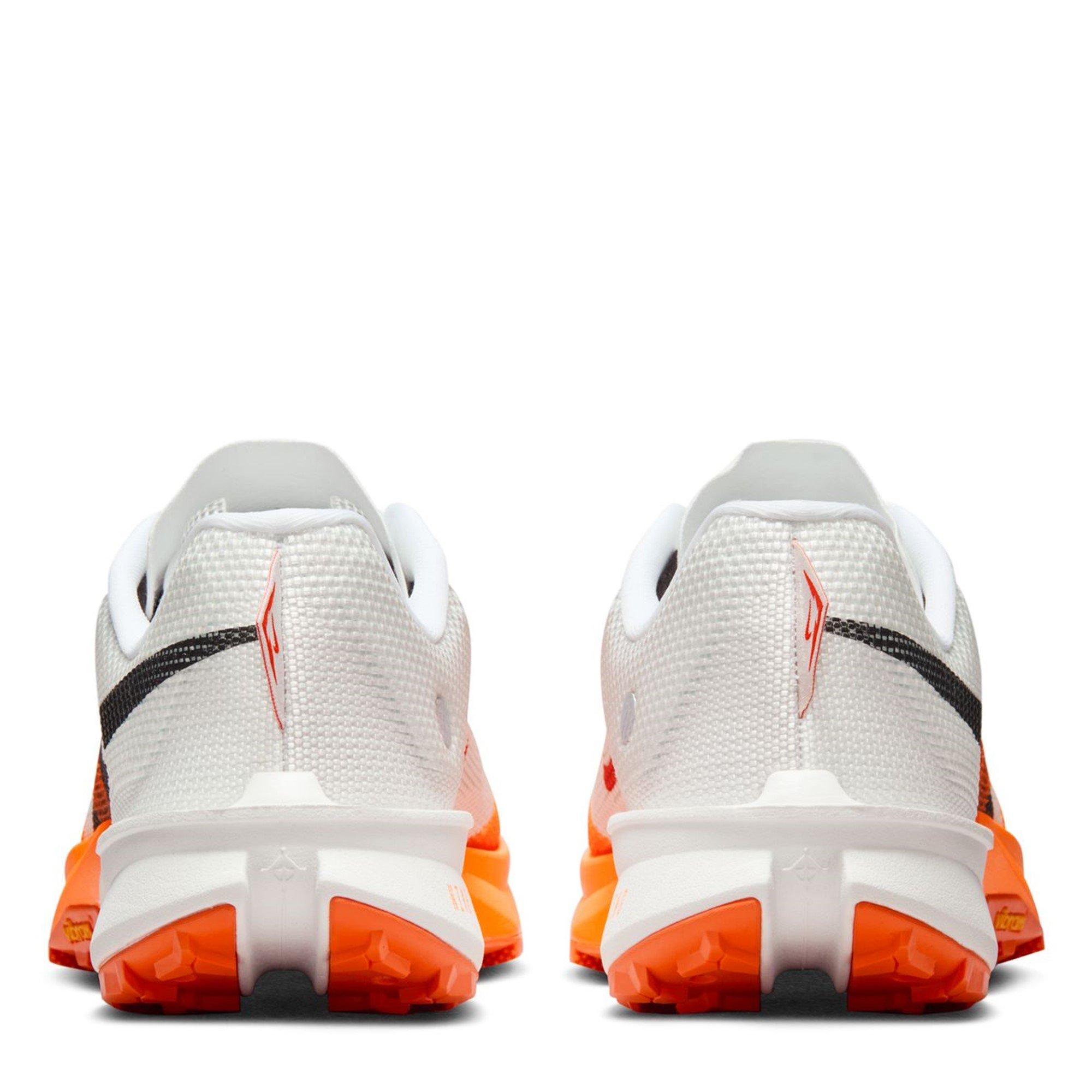 White - Nike - Kiger 10 Trail Running Shoes Mens - 5