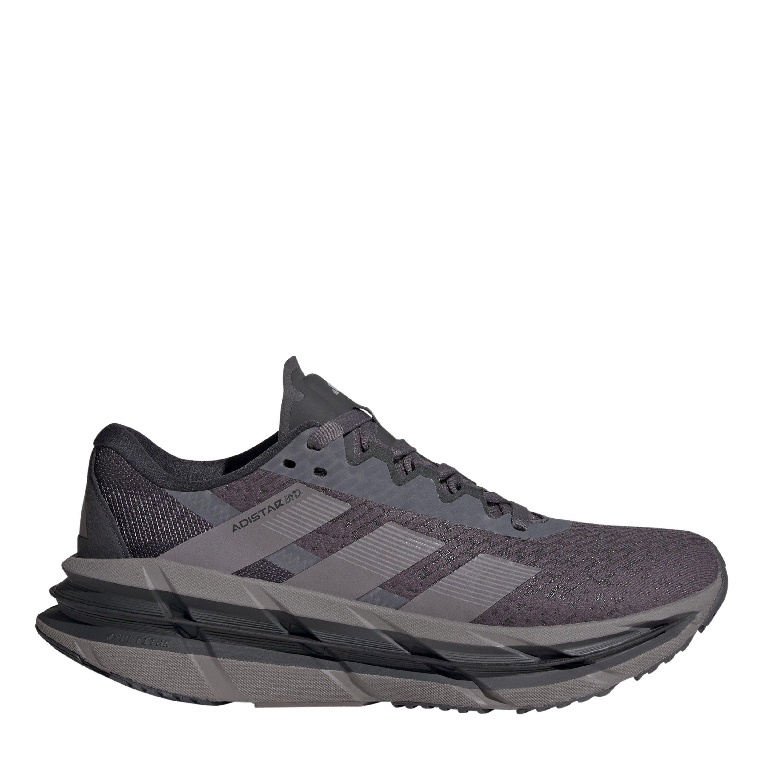 Adidas Women's Adistar Byd Running Shoes - Grey/Taupe/Crbn - 6 (39.3)