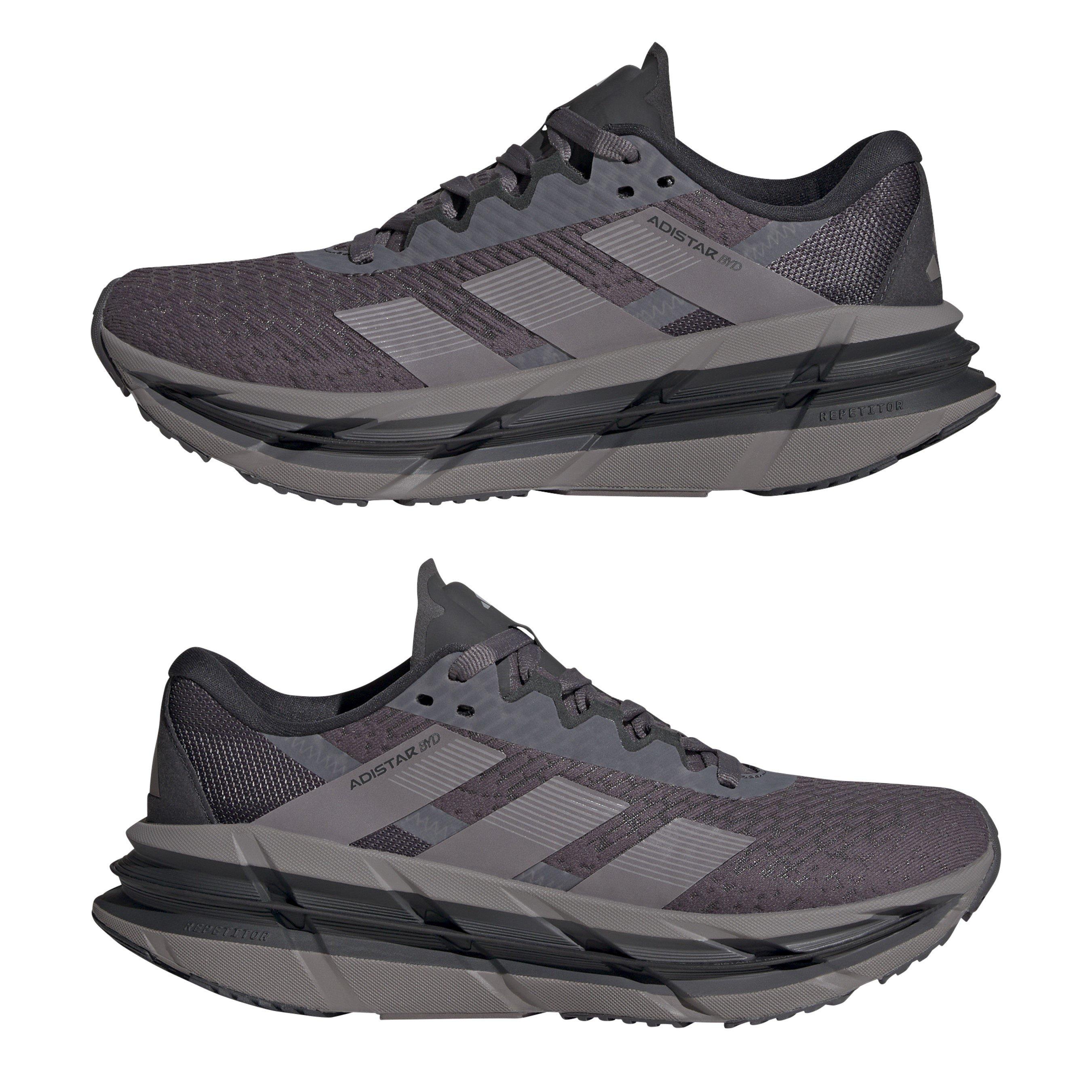 Grey/Taupe/Crbn - adidas - adidas Adistar BYD Road Running Shoes - 9