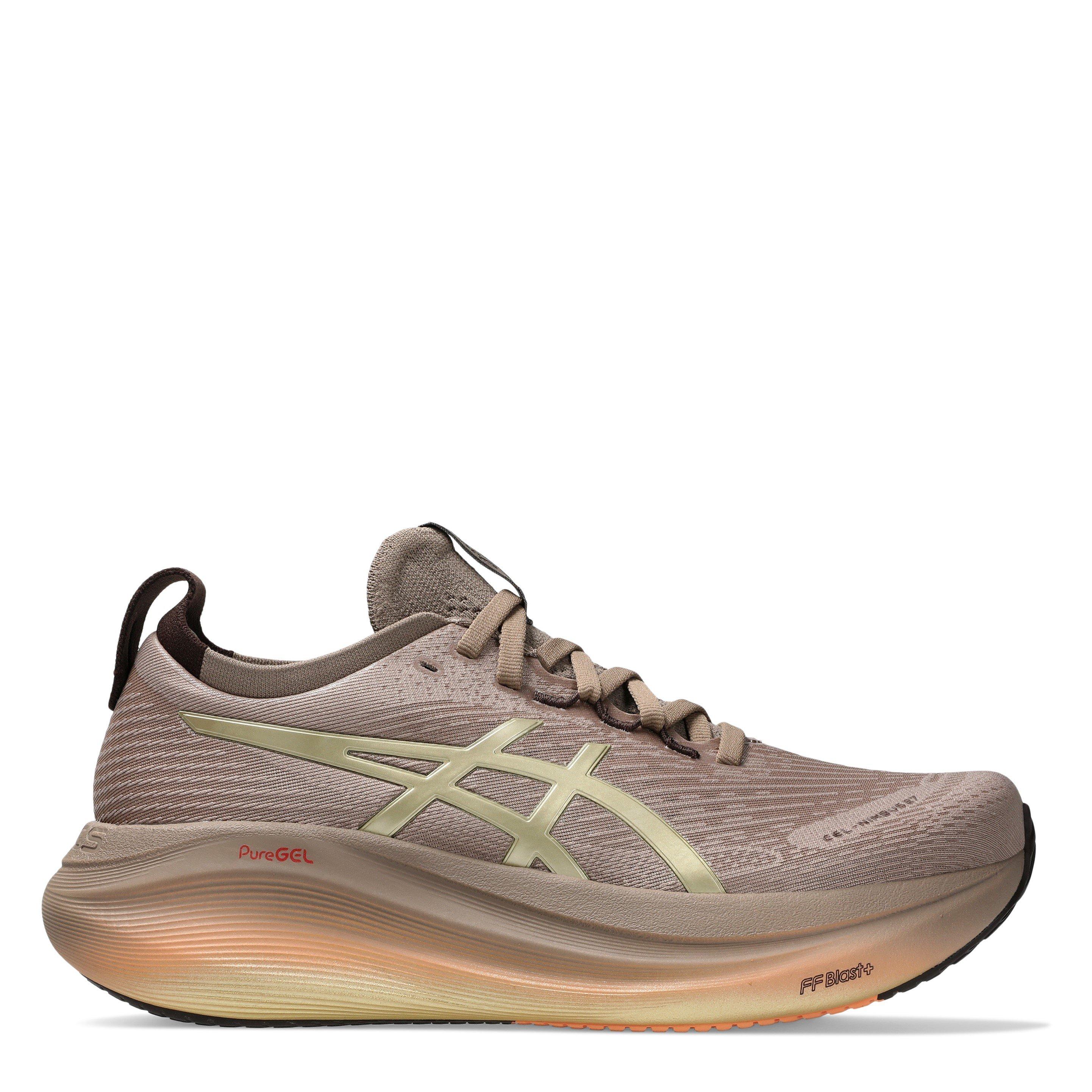 LUXE/TAUPE GREY - Asics - Gel-Nimbus 27 Running Shoes - 1