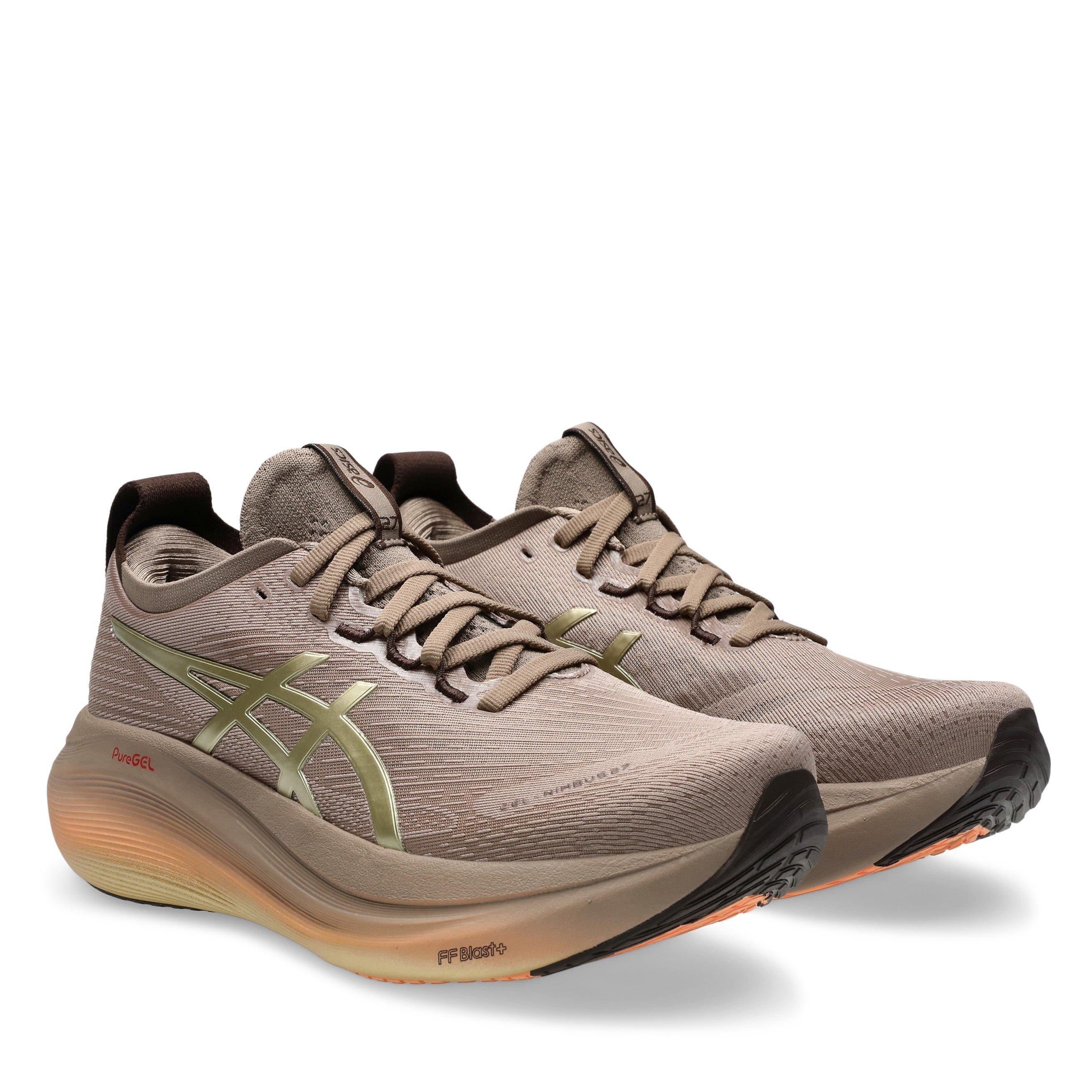 LUXE/TAUPE GREY - Asics - Gel-Nimbus 27 Running Shoes - 4