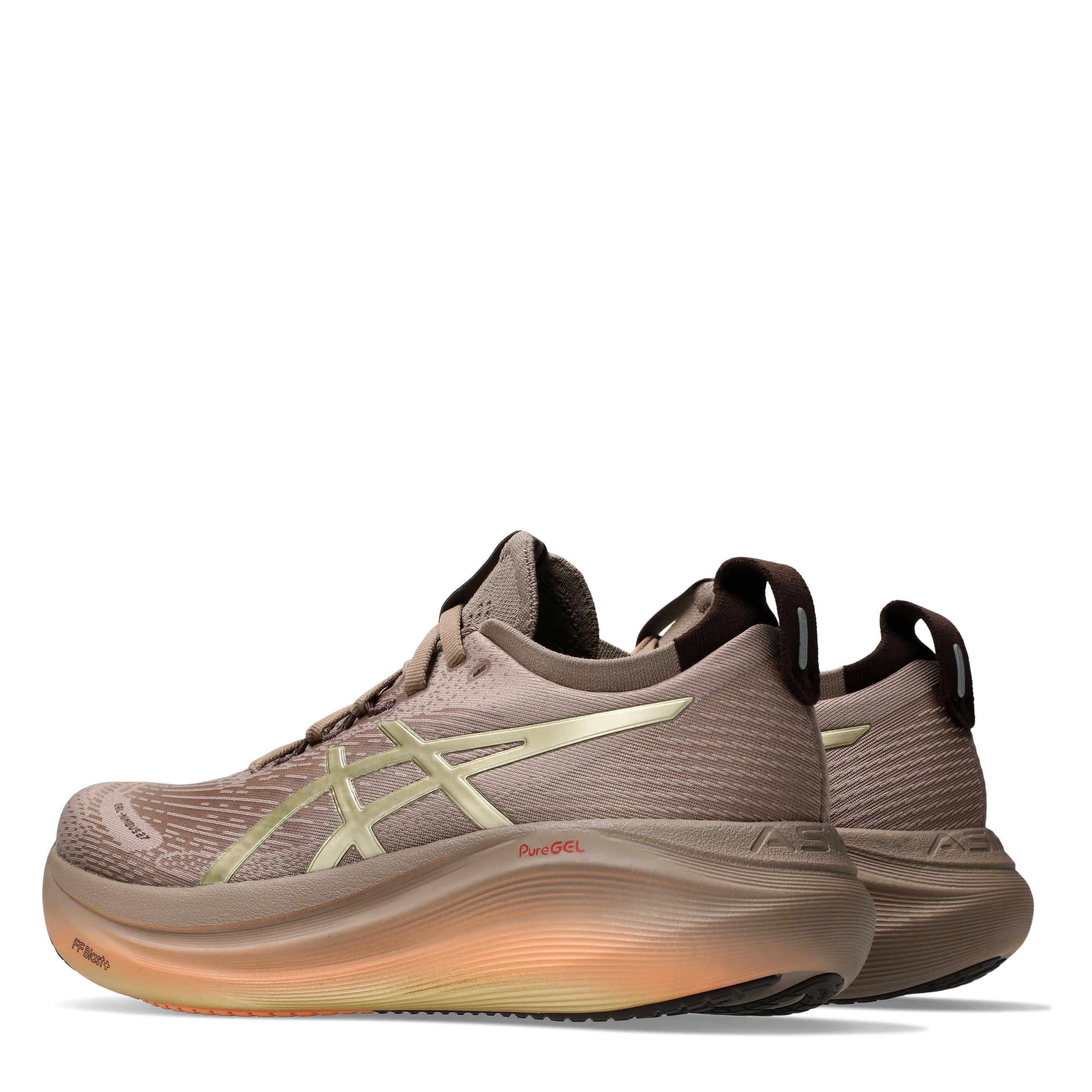 LUXE/TAUPE GREY - Asics - Gel-Nimbus 27 Running Shoes - 5