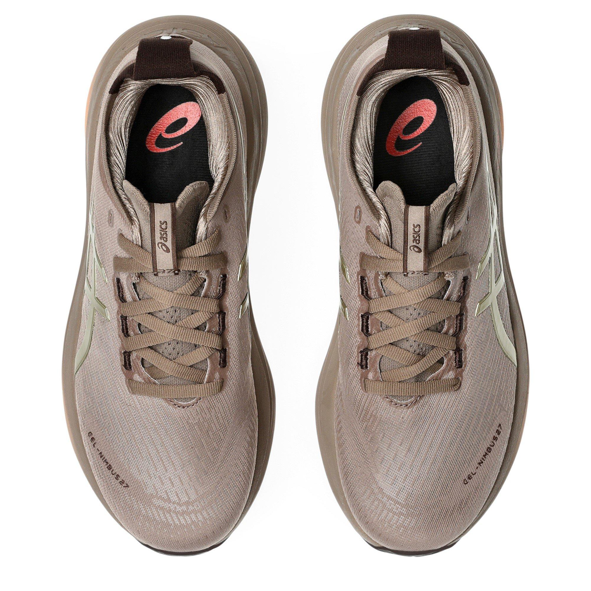 LUXE/TAUPE GREY - Asics - Gel-Nimbus 27 Running Shoes - 6