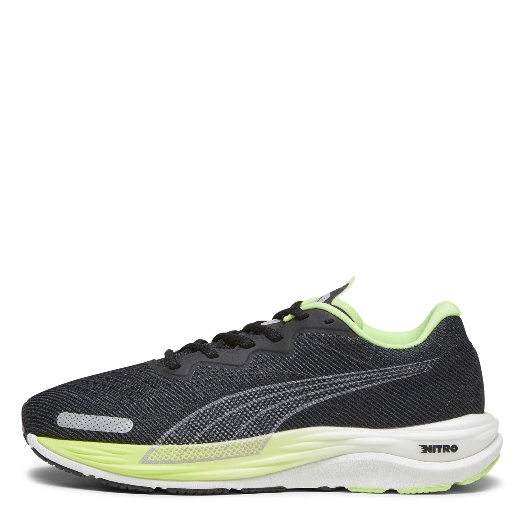 Blk-Speed Green - Puma - PUMA Velocity Nitro 2 Mens Running Shoes - 2