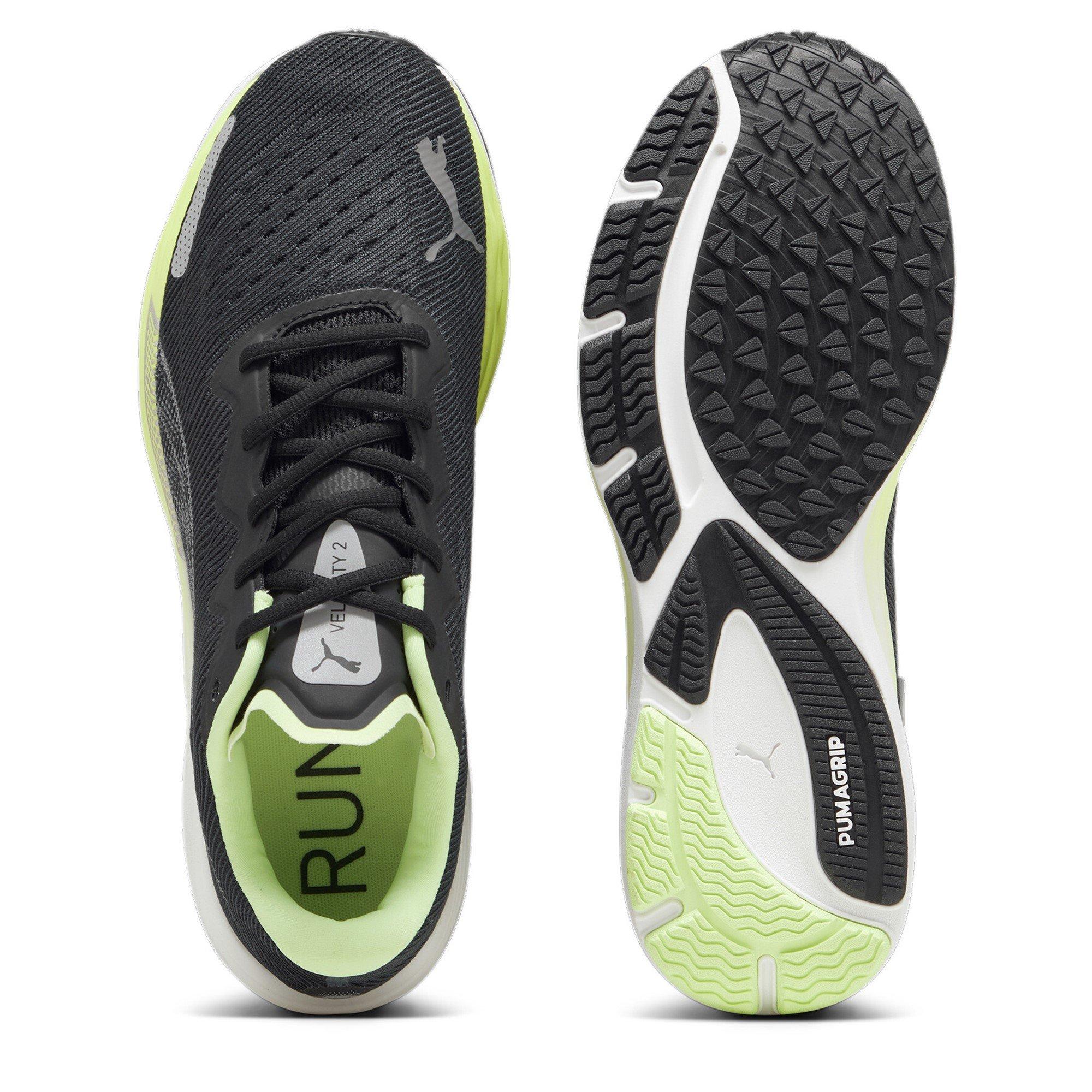 Blk-Speed Green - Puma - PUMA Velocity Nitro 2 Mens Running Shoes - 3