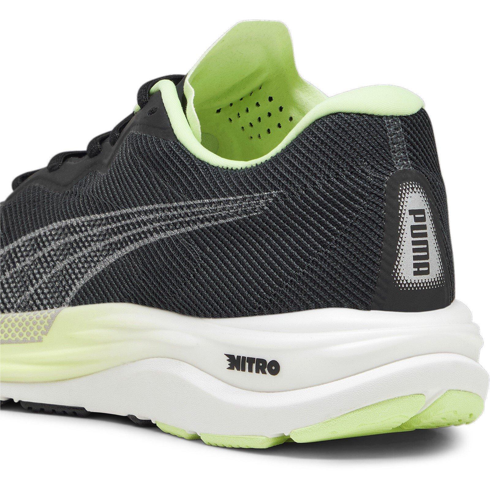 Blk-Speed Green - Puma - PUMA Velocity Nitro 2 Mens Running Shoes - 5