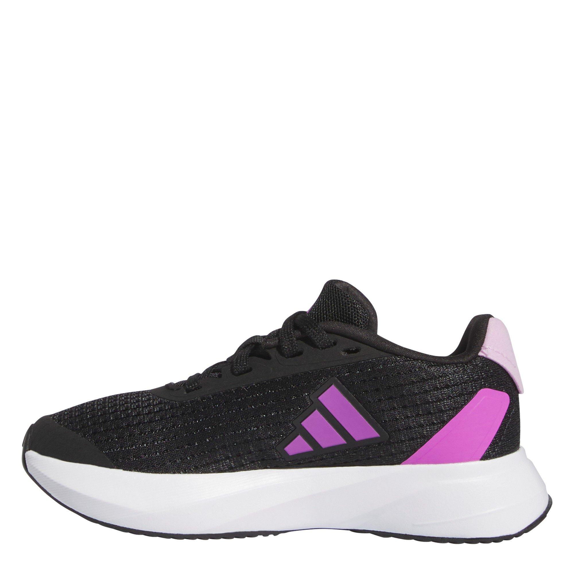 CoreBlack/Lilac - adidas - Duramo Sl K Road Running Shoes Unisex Kids - 2