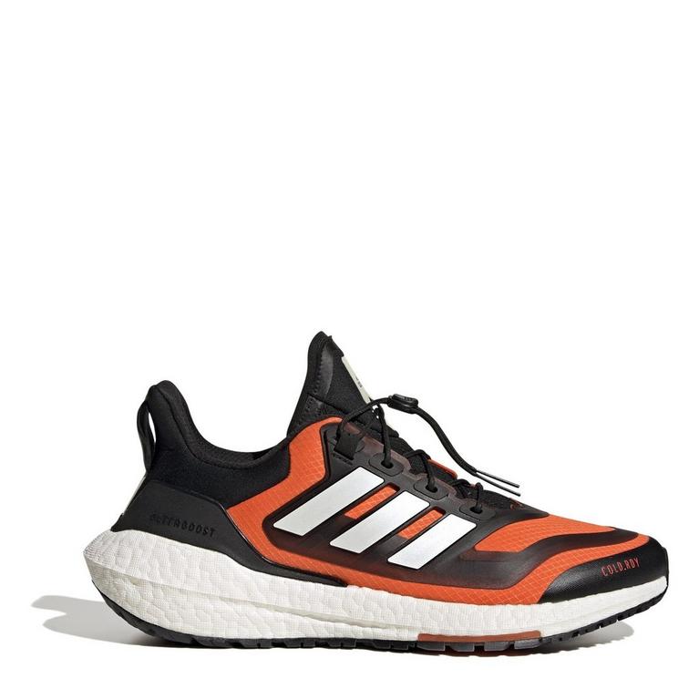 Noir/Orange - adidas - Ultraboost 22 COLD.RDY Running Shoes Mens - 1