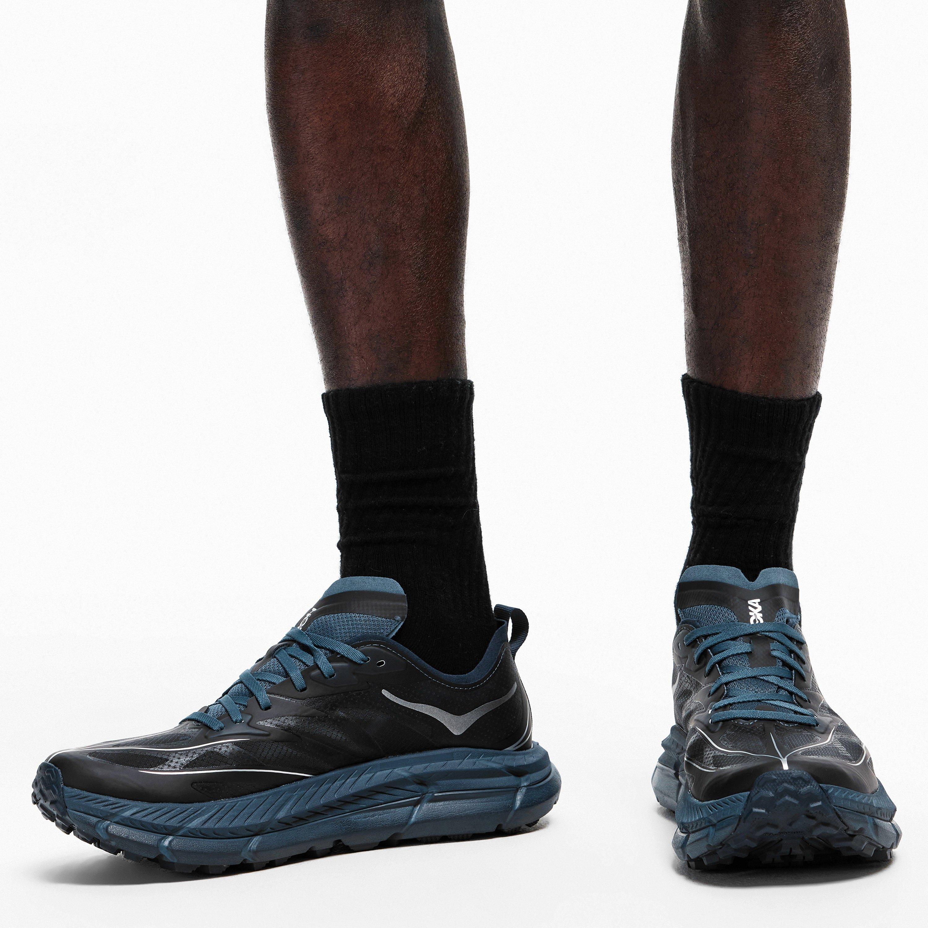 Faded Navy - Hoka - Men's Mafate Speed Off-Road Trail Running Shoes - 3