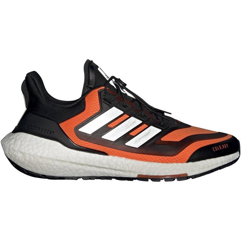 Noir/Orange - adidas - Ultraboost 22 COLD.RDY Running Shoes Mens - 10