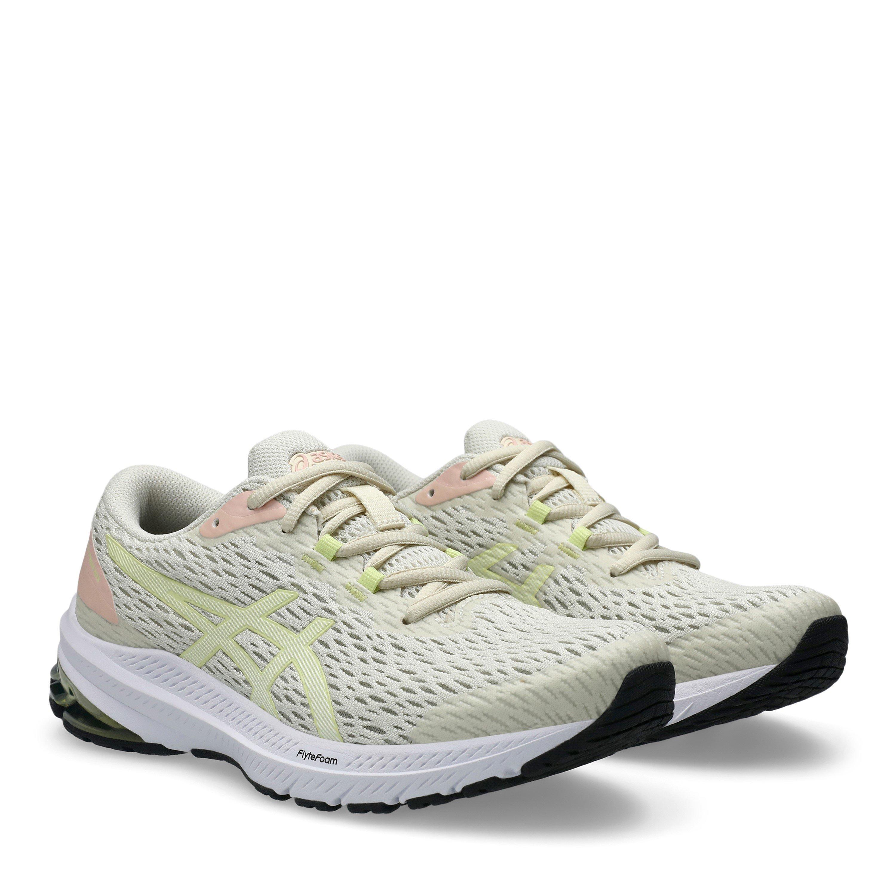 BIRCH/YELLOW - Asics - Gel-Phoenix 12 Womens Running Shoes - 4