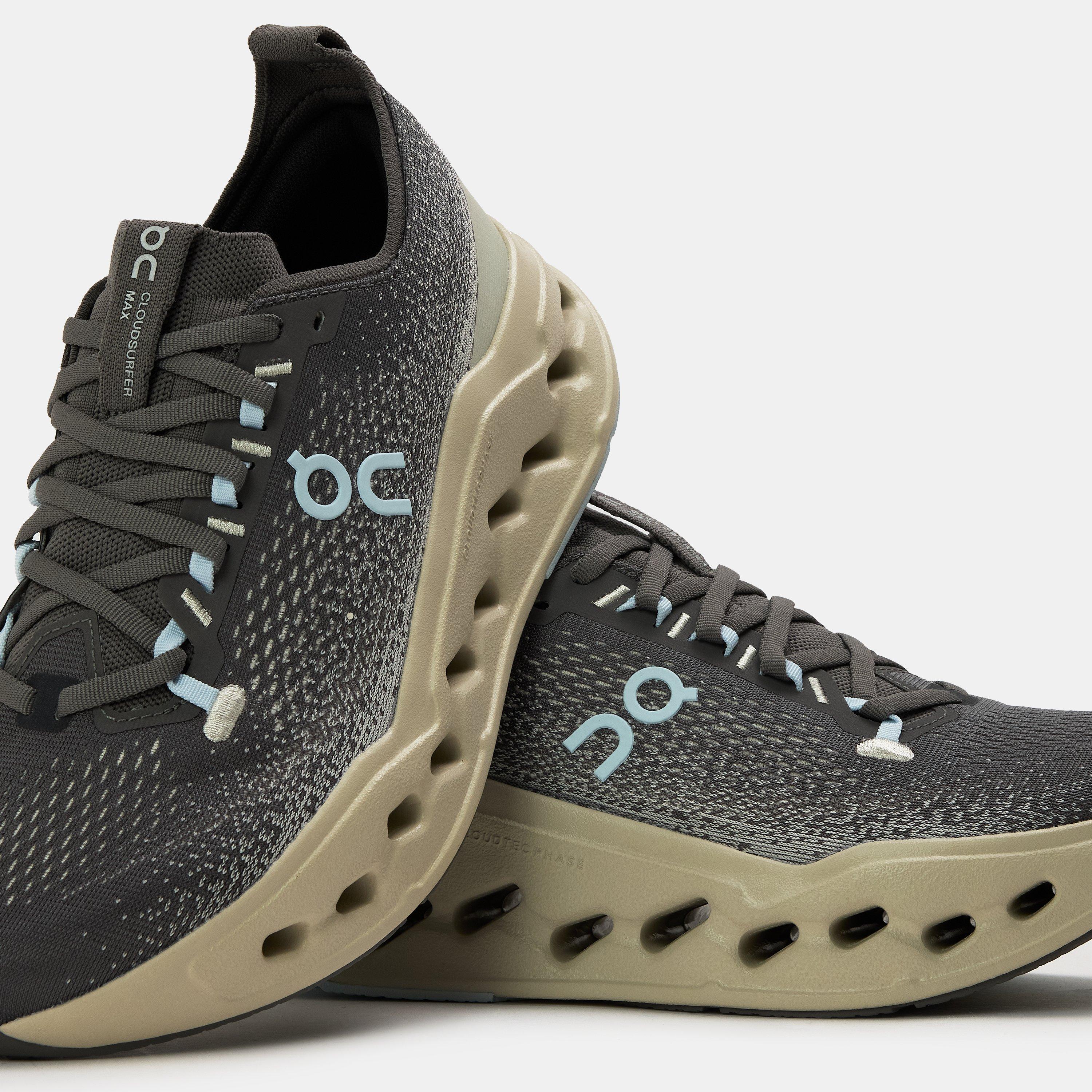 Asphalt Ice - On - Women's Cloudsurfer Max Road Running Shoes - 4