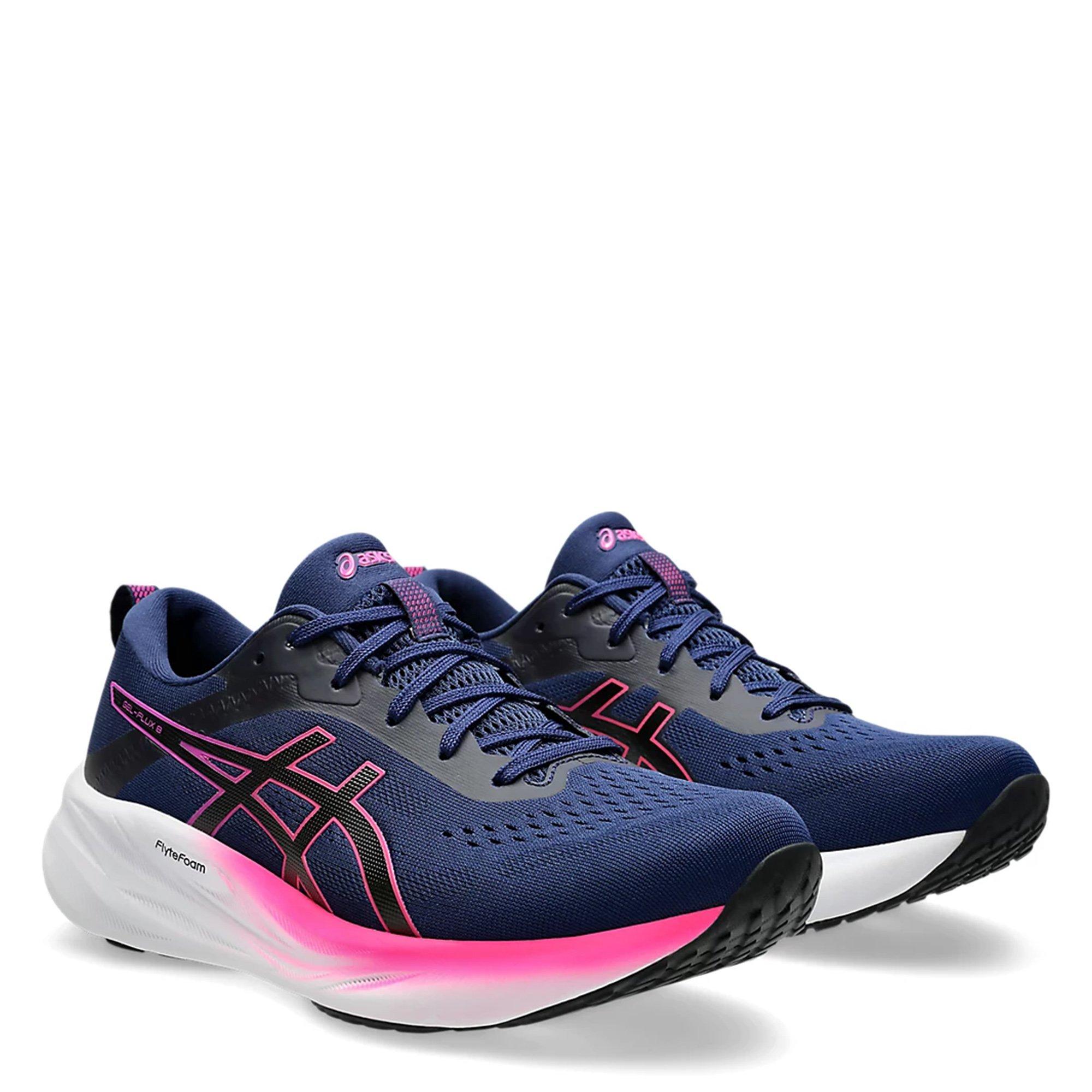 BLUE EXPAN/PINK - Asics - Gel Flux 8 Womens Running Shoes - 5