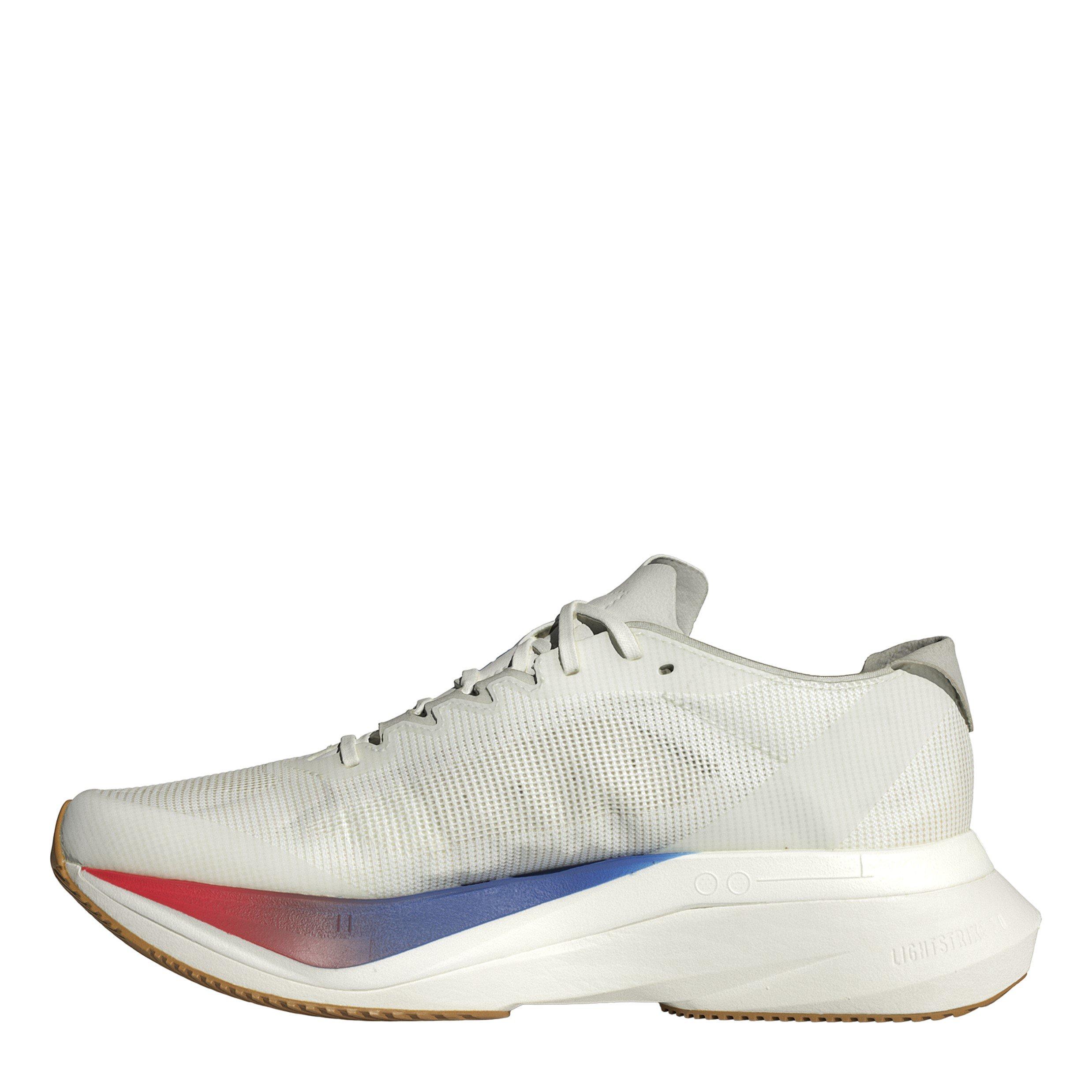 White/Matte Sil - adidas - Adizero Boston 12 Road Running Shoes Womens - 2