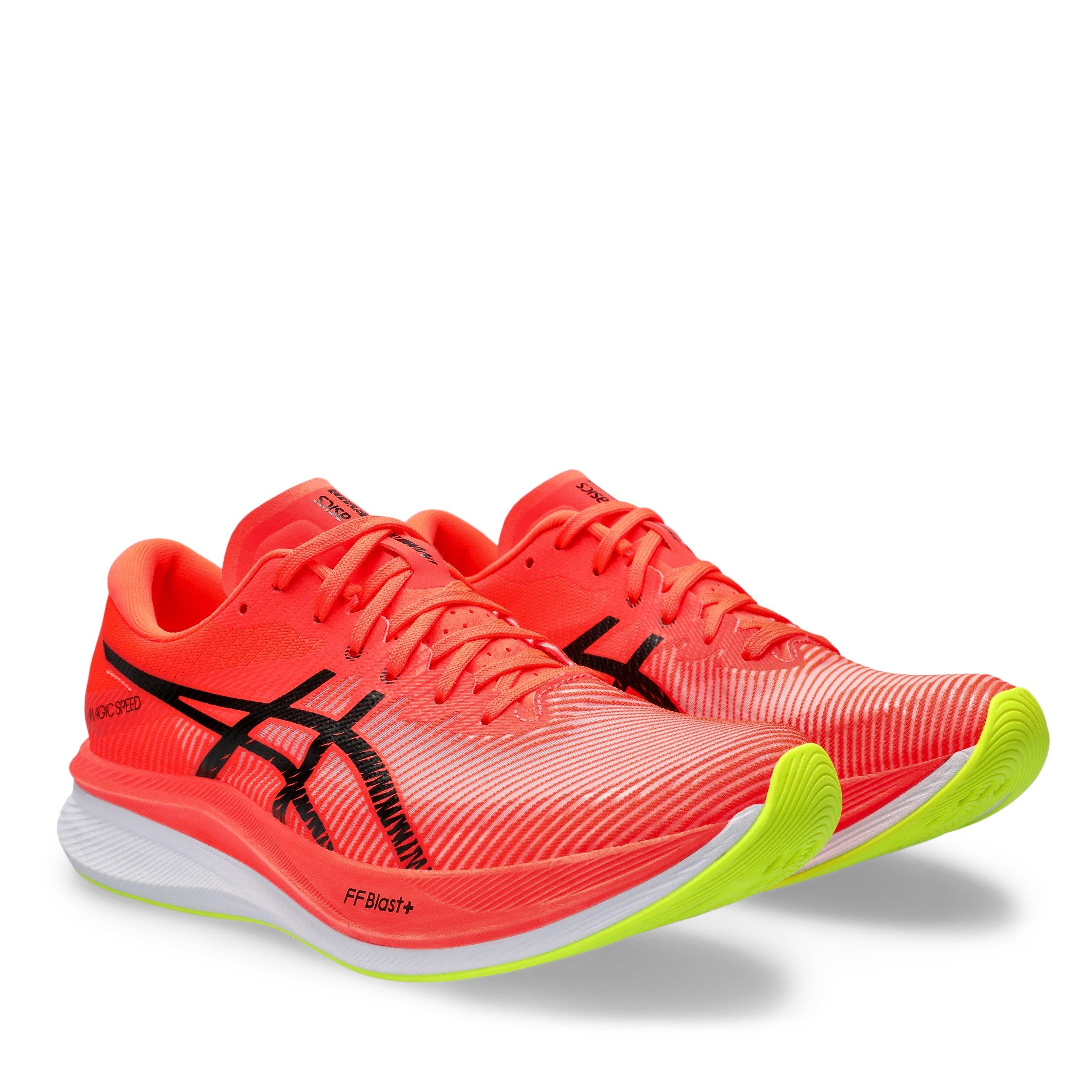 Rojo/Negro - Asics - Magic Speed 3 Road Running Shoes Mens - 4