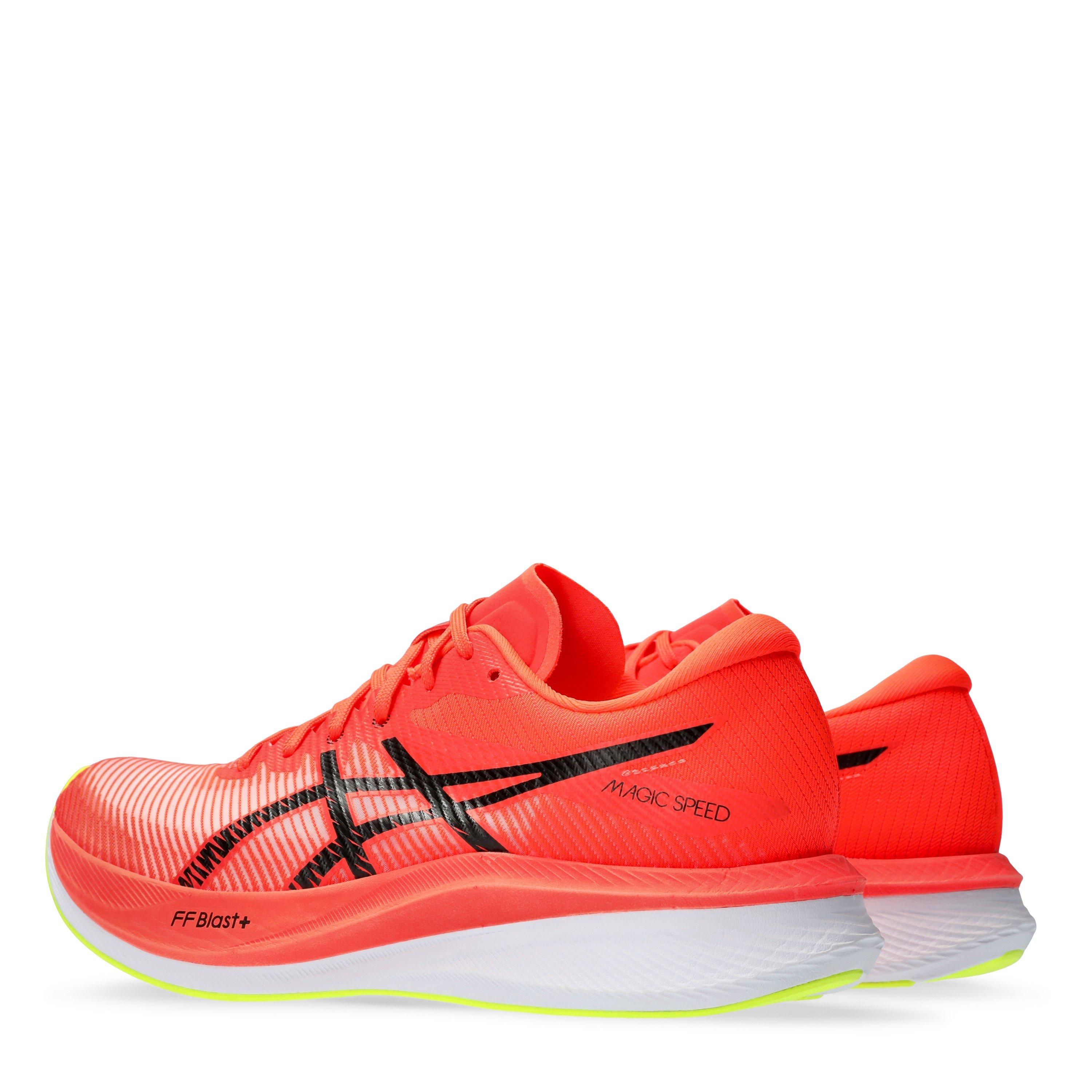 Rojo/Negro - Asics - Magic Speed 3 Road Running Shoes Mens - 5