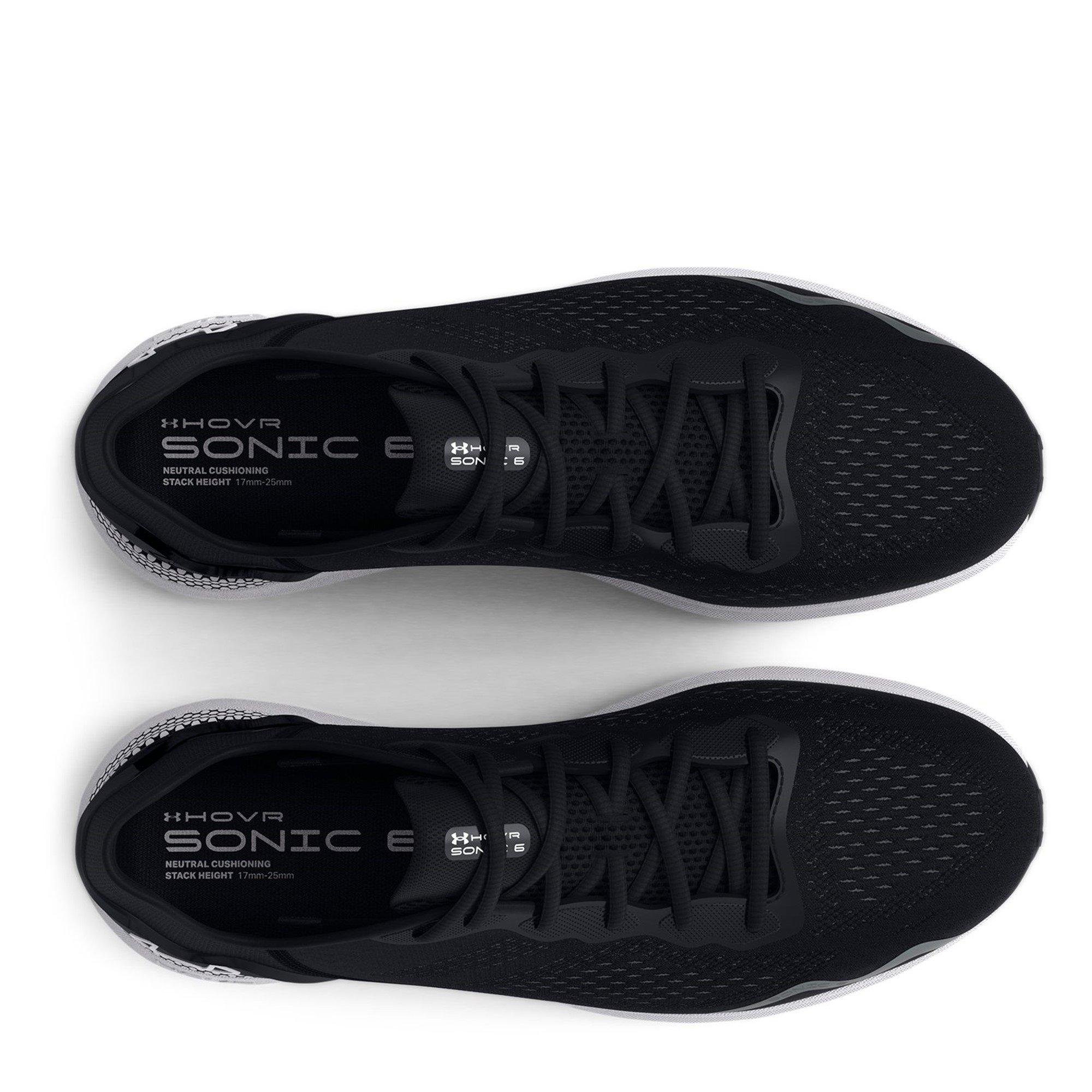Schwarz/Weiß - Under Armour - HOVR Sonic 6 Running Shoes Mens - 4
