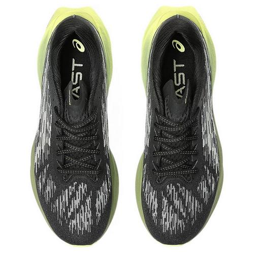 BLACK/LEA GREEN - Asics - Novablast 3 Mens Running Shoes - 3