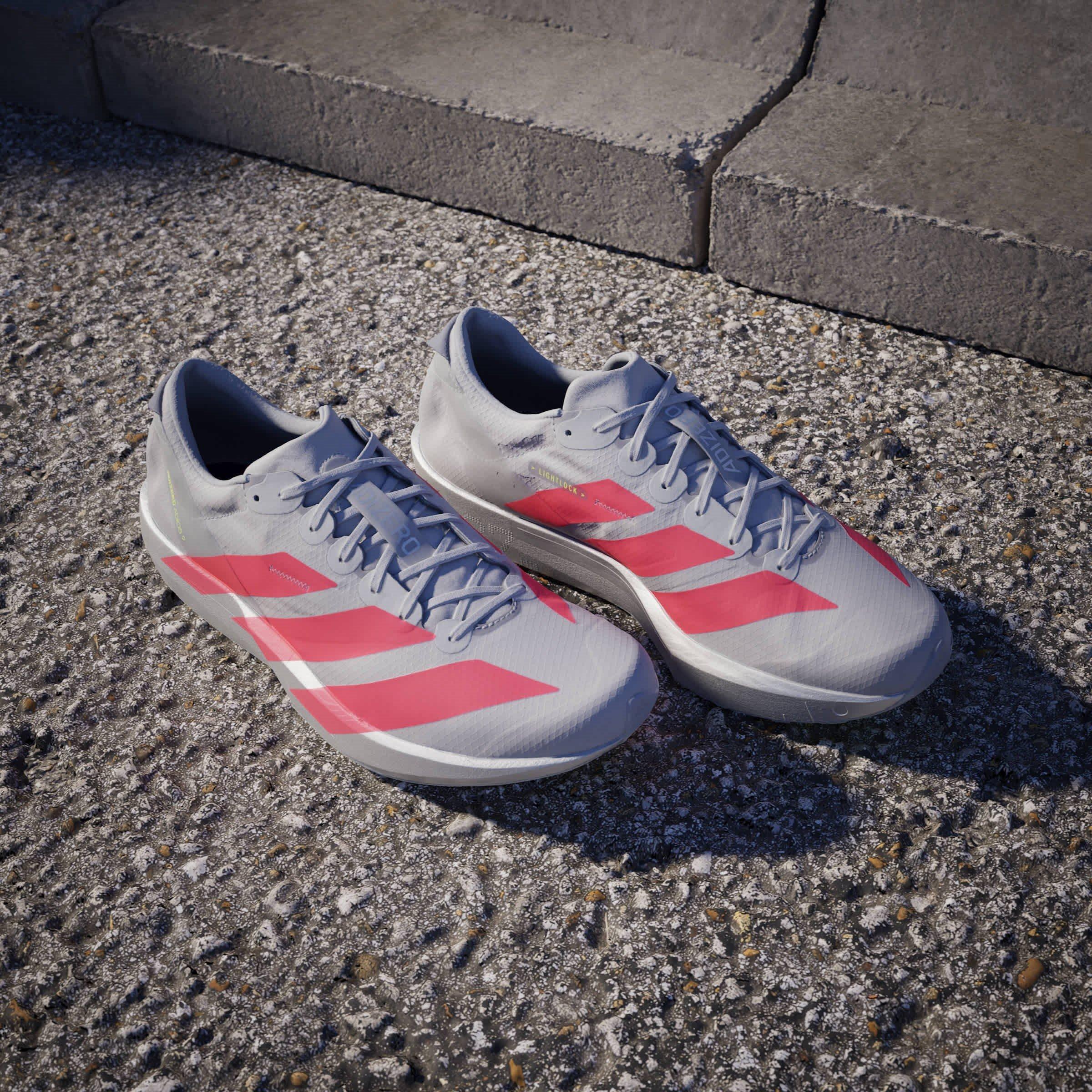 Grey/Red/Grey - adidas - Adios 9 Ring Sn99 - 12