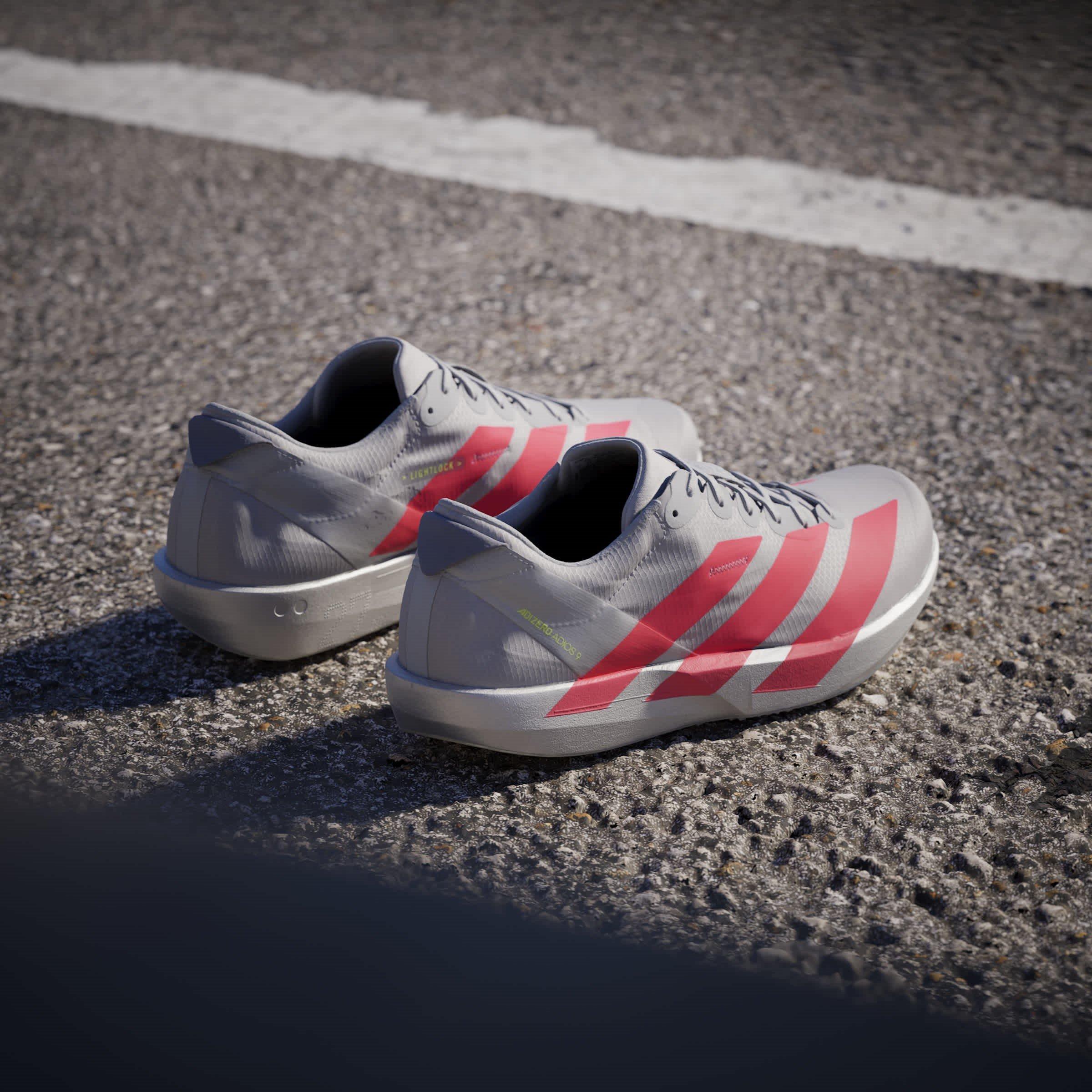 Grey/Red/Grey - adidas - Adios 9 Ring Sn99 - 13