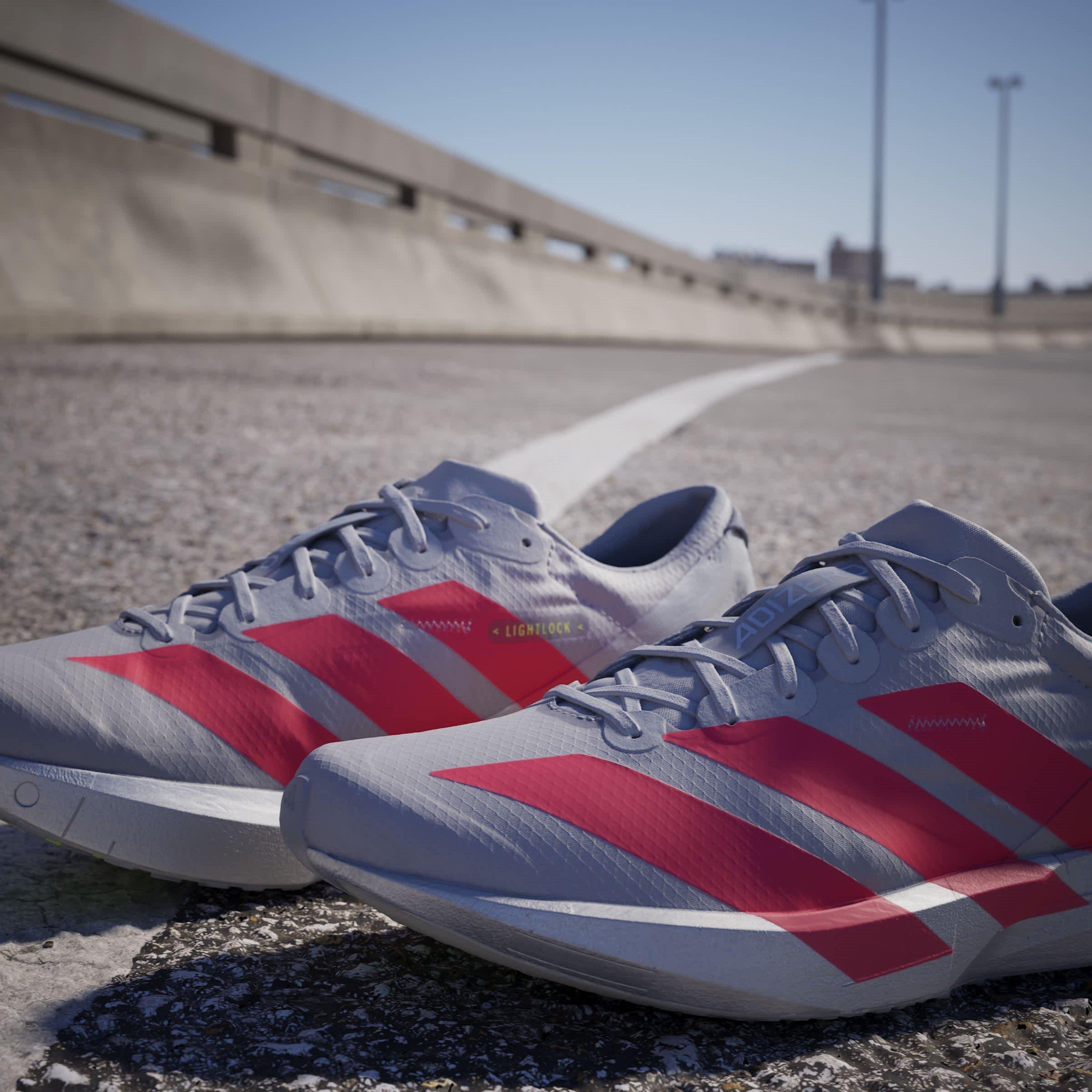 Grey/Red/Grey - adidas - Adios 9 Ring Sn99 - 16