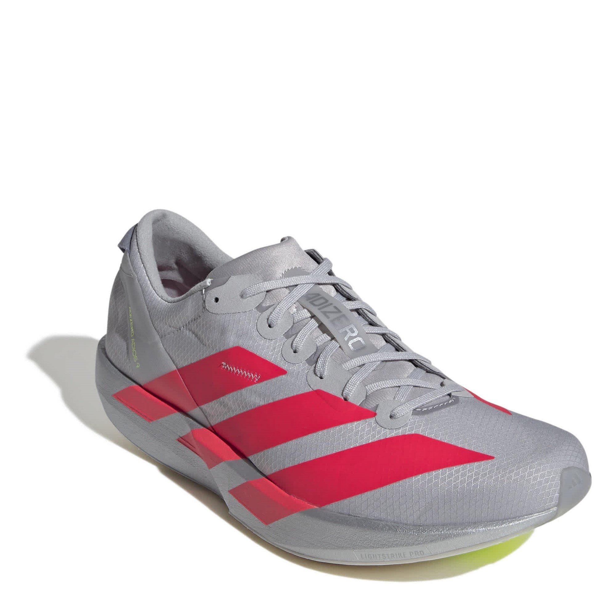 Grey/Red/Grey - adidas - Adios 9 Ring Sn99 - 3