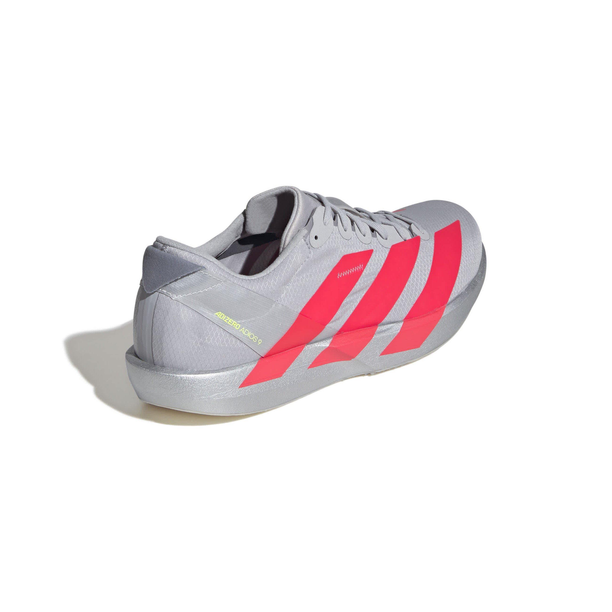 Grey/Red/Grey - adidas - Adios 9 Ring Sn99 - 4