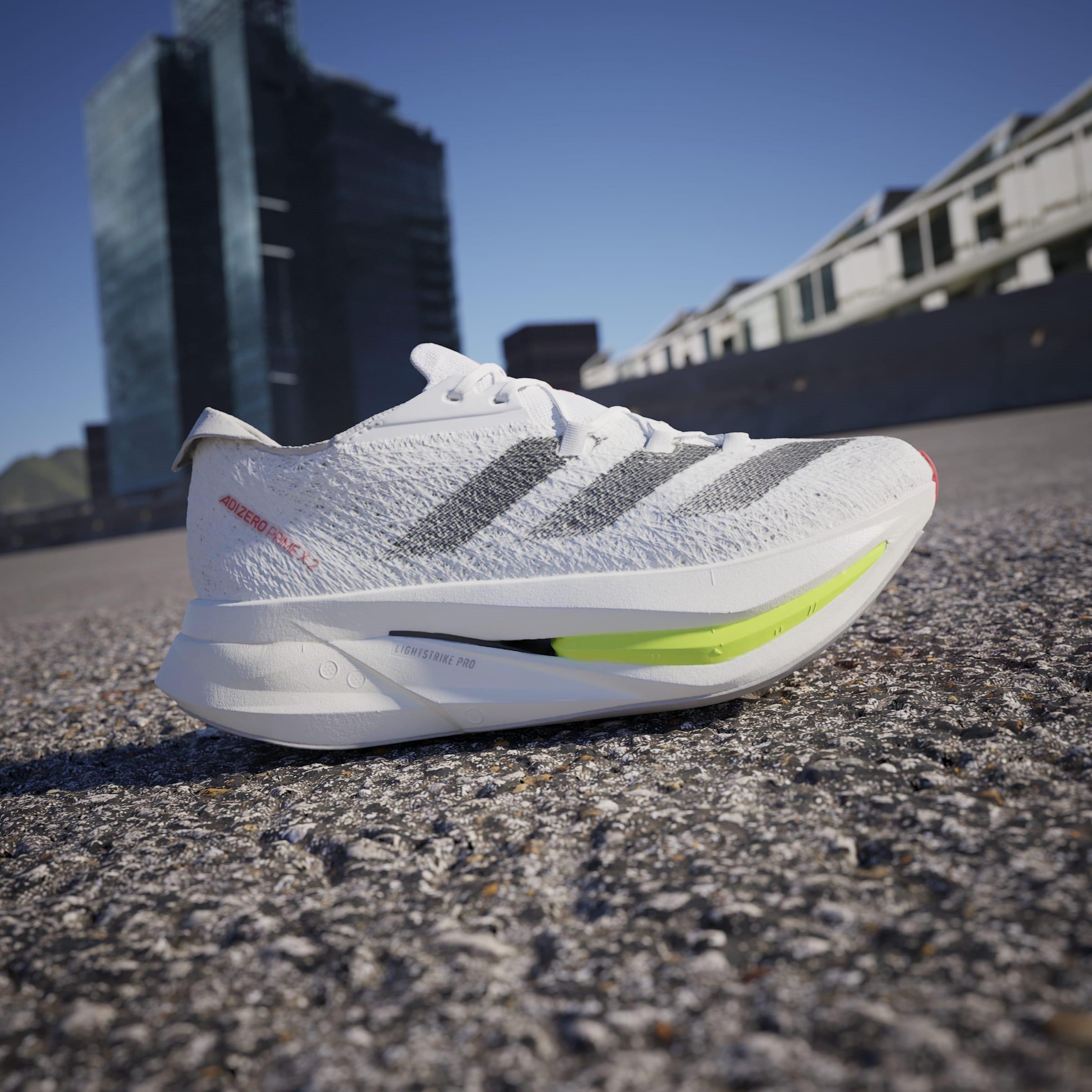 White/Black/Red - adidas - Kids' Everyday Neutral Road Running Shoes - 10