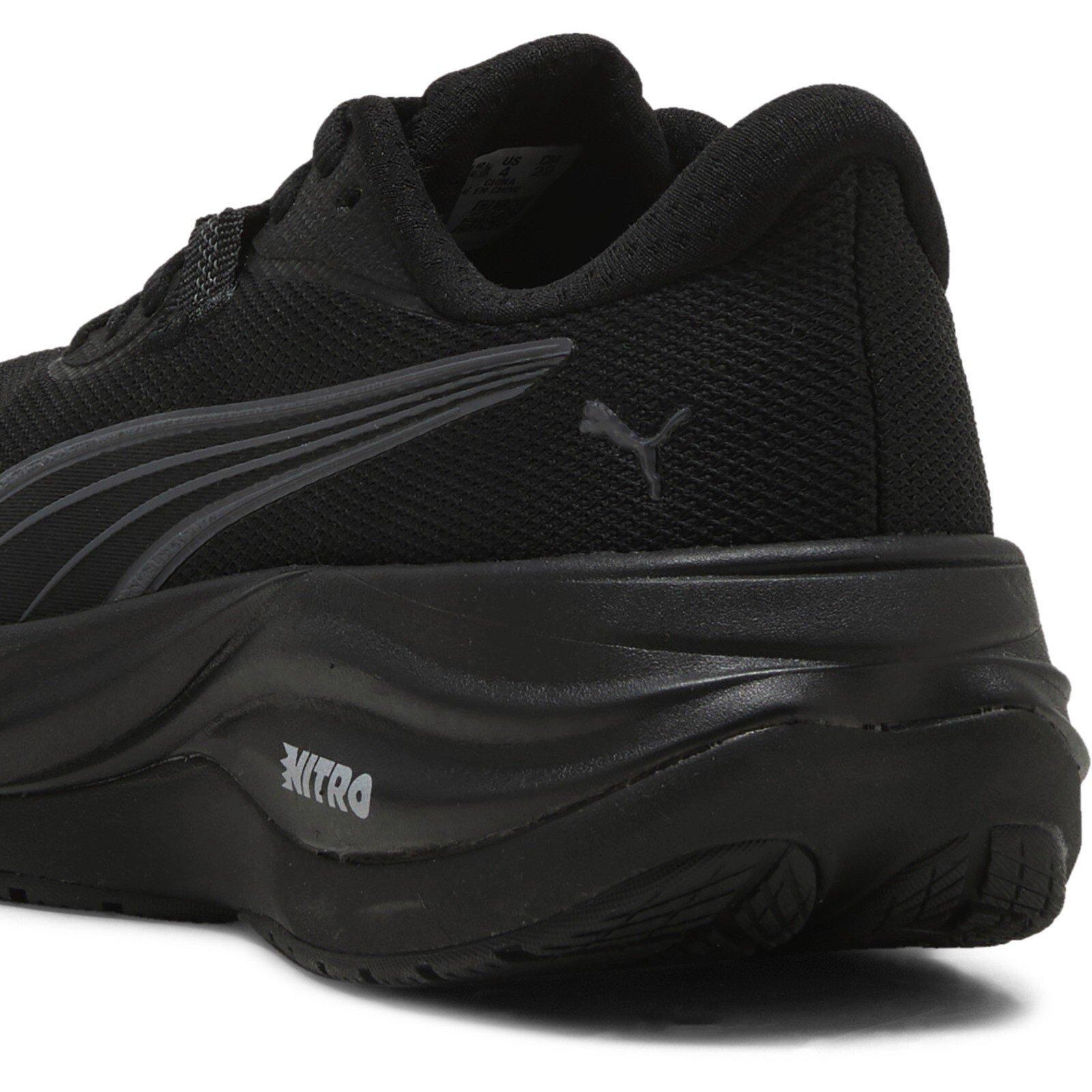 Schwarz/Grau/Silber - Puma - Puma Electrfy Nitro 5 Running Shoes Junior - 5
